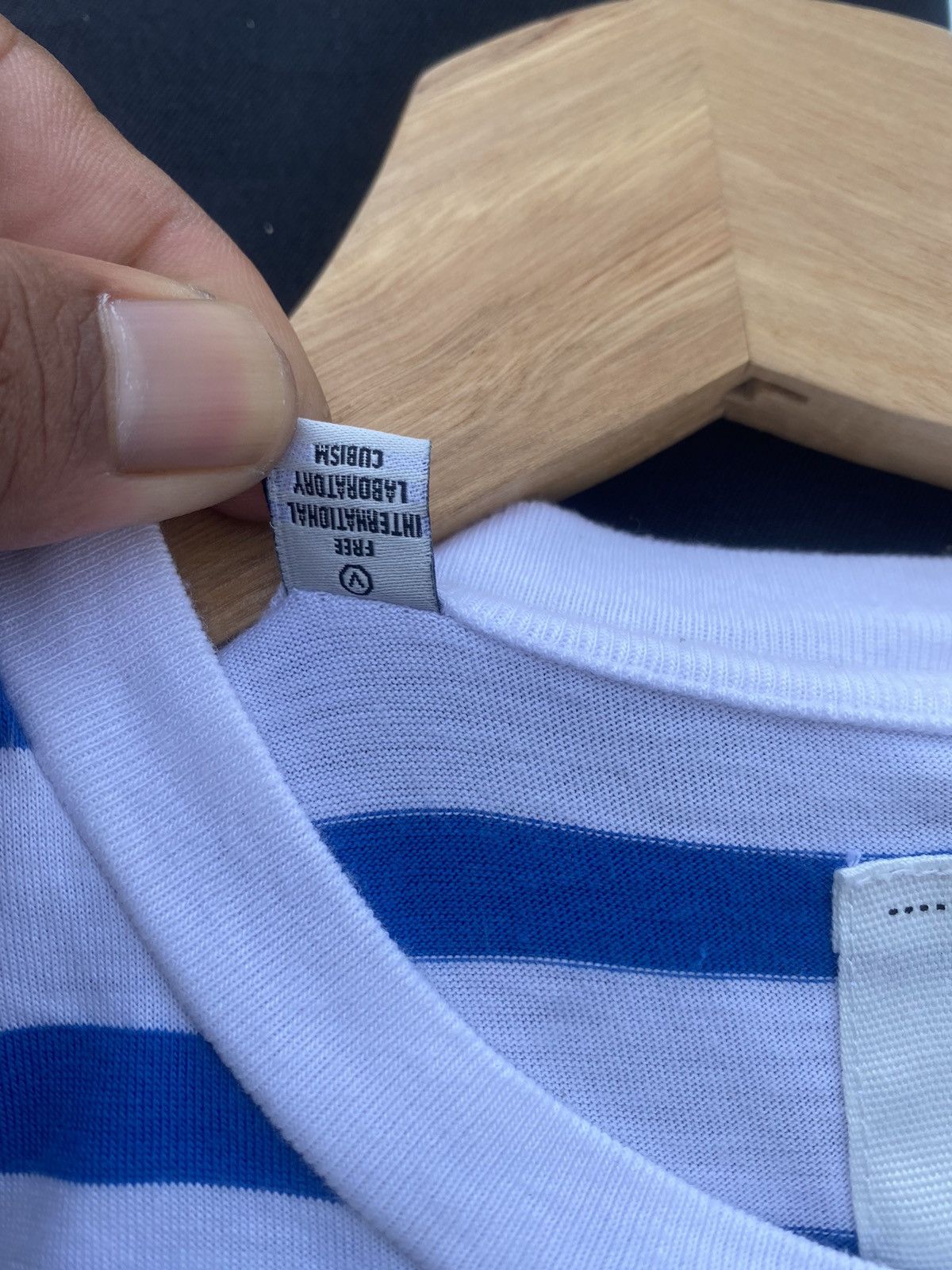 Visvim Rare Visvim Cubism Stripes Tshirt Size US S / EU 44-46 / 1 - 12 Thumbnail