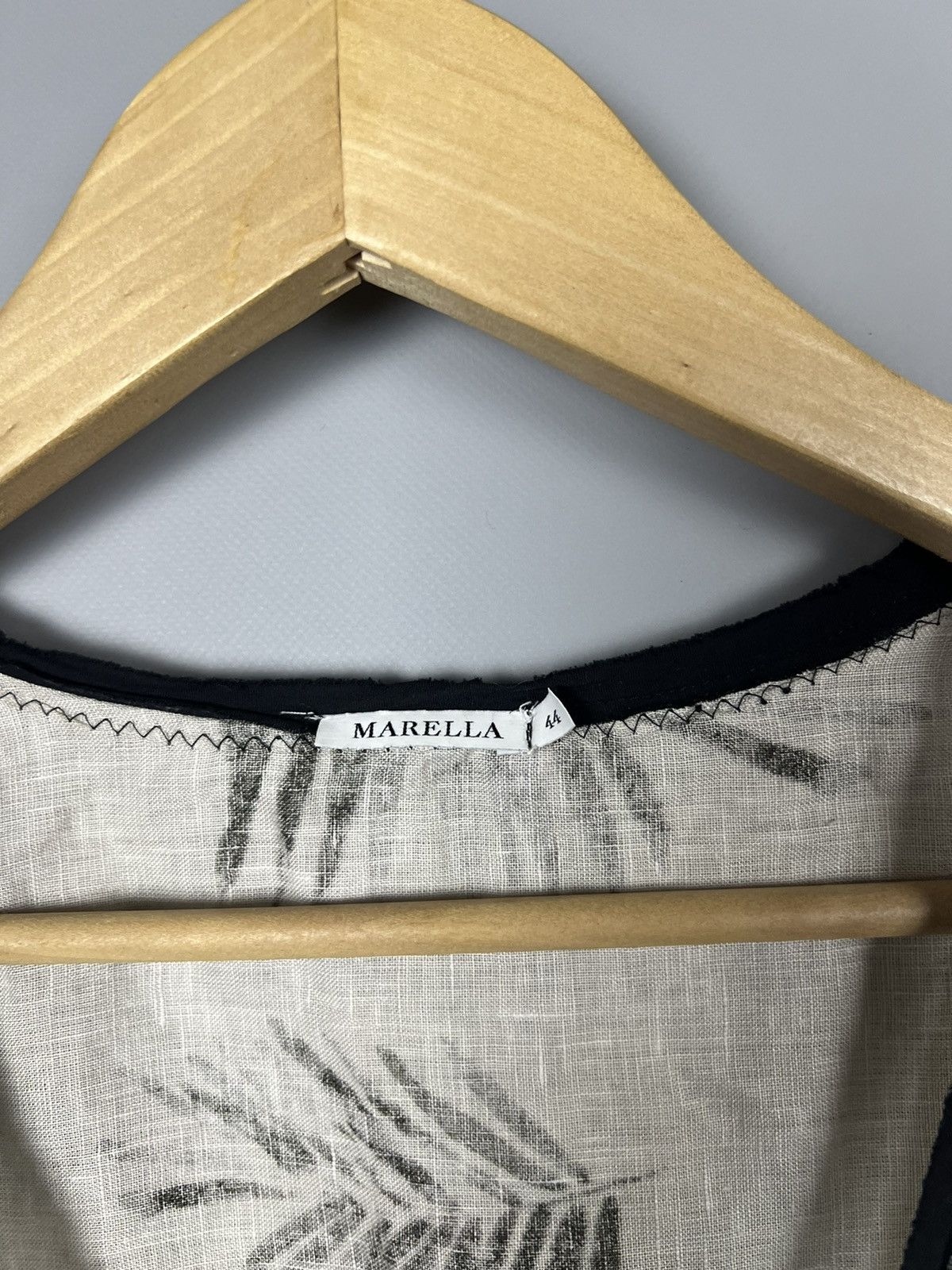 Marella Marella linen tank top tee shirt Size M / US 6-8 / IT 42-44 - 2 Thumbnail