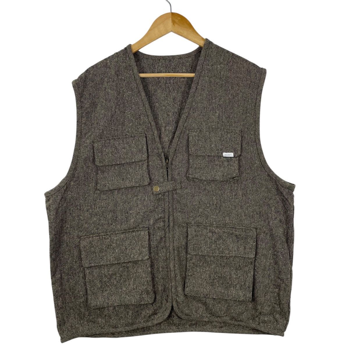 Japanese Brand Vintage MUHET Japan Tactical Zipper Vest Size US L / EU 52-54 / 3 - 2 Thumbnail
