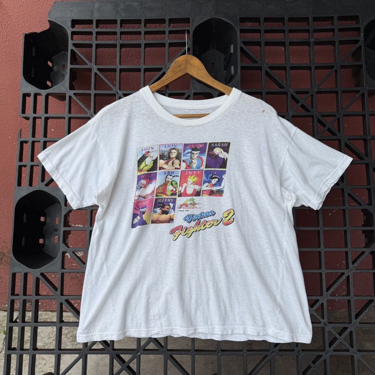 Vintage Vintage 1994 Sega Virtue Fighter 2 Distressed Worn Looks Size US M / EU 48-50 / 2 - 2 Thumbnail