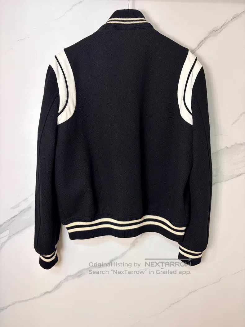 Saint Laurent Paris Saint Laurent Paris Black and White Sheepskin Patchwork Wo Size US M / EU 48-50 / 2 - 2 Thumbnail