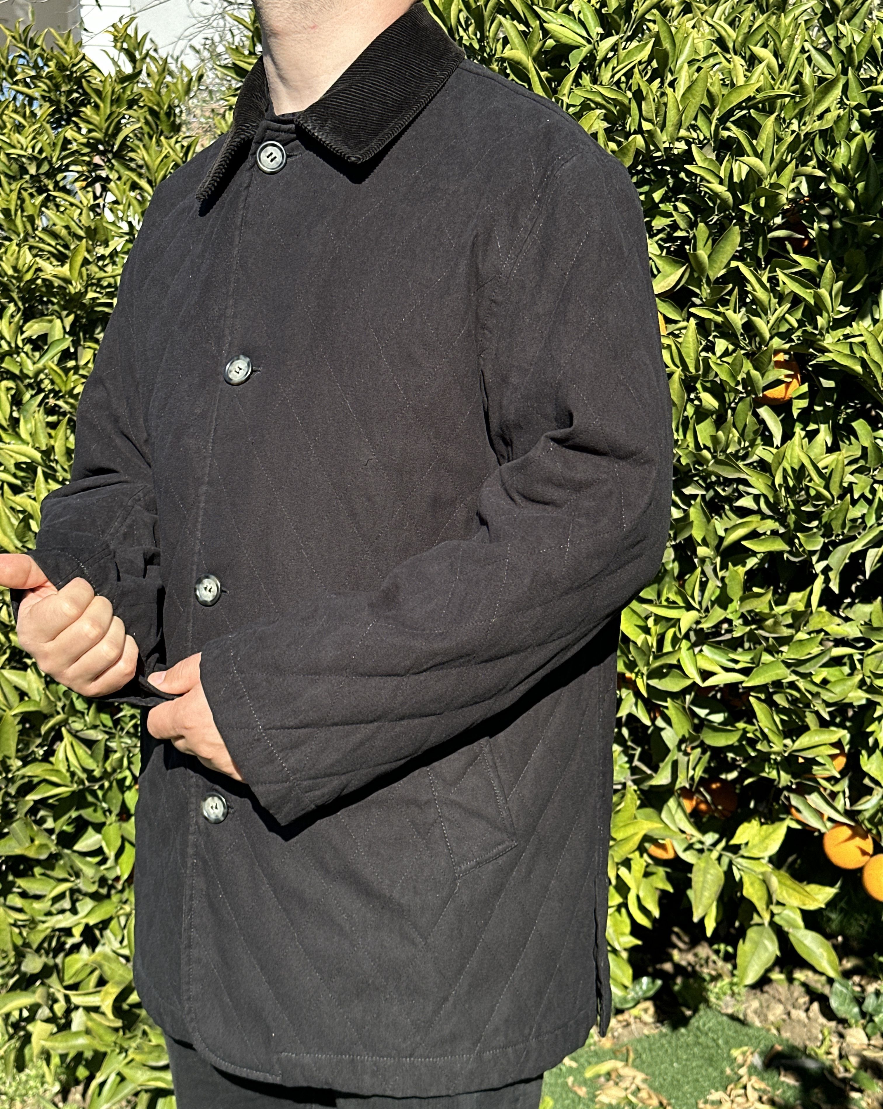 Corneliani Corneliani Suede Look Long Jacket Trench Coat Size 50 M L Size US M / EU 48-50 / 2 - 4 Thumbnail
