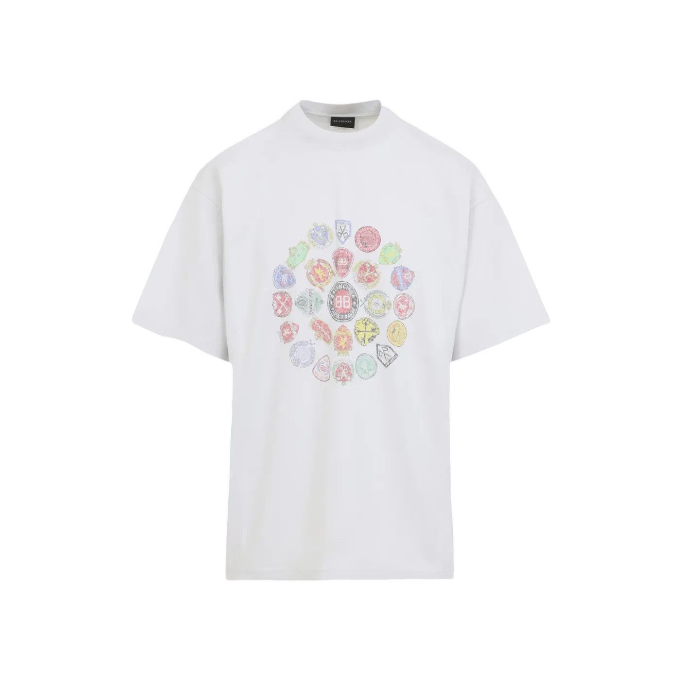 BALENCIAGA White Cotton T-shirt New & Authentic (Men's size: