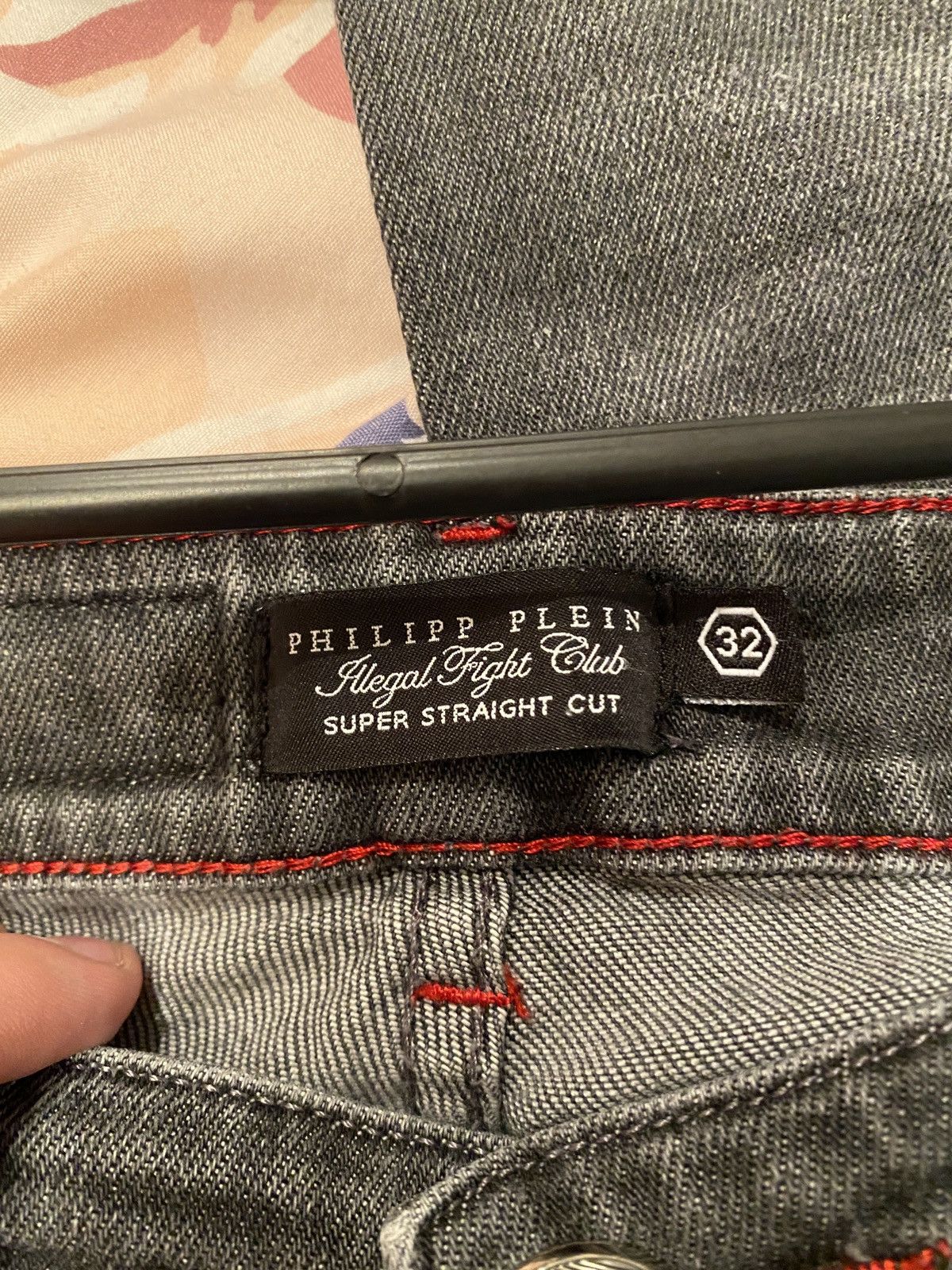 Other Luxury philipp plein jeans trousers drip Small skeleton Size US 32 / EU 48 - 2 Thumbnail