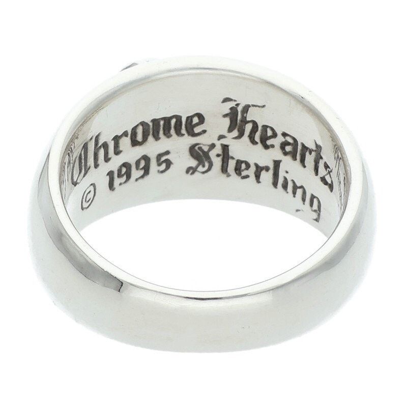 Chrome Hearts Chrome Hearts Heart in Band Silver Ring Size ONE SIZE - 2 Thumbnail