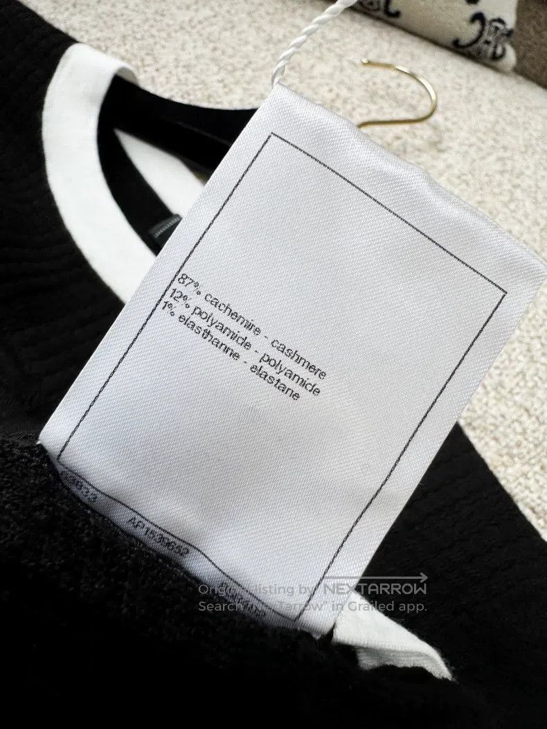 Chanel Chanel White-bordered perfume bottle pattern short-sleeved Size XS / US 0-2 / IT 36-38 - 8 Thumbnail