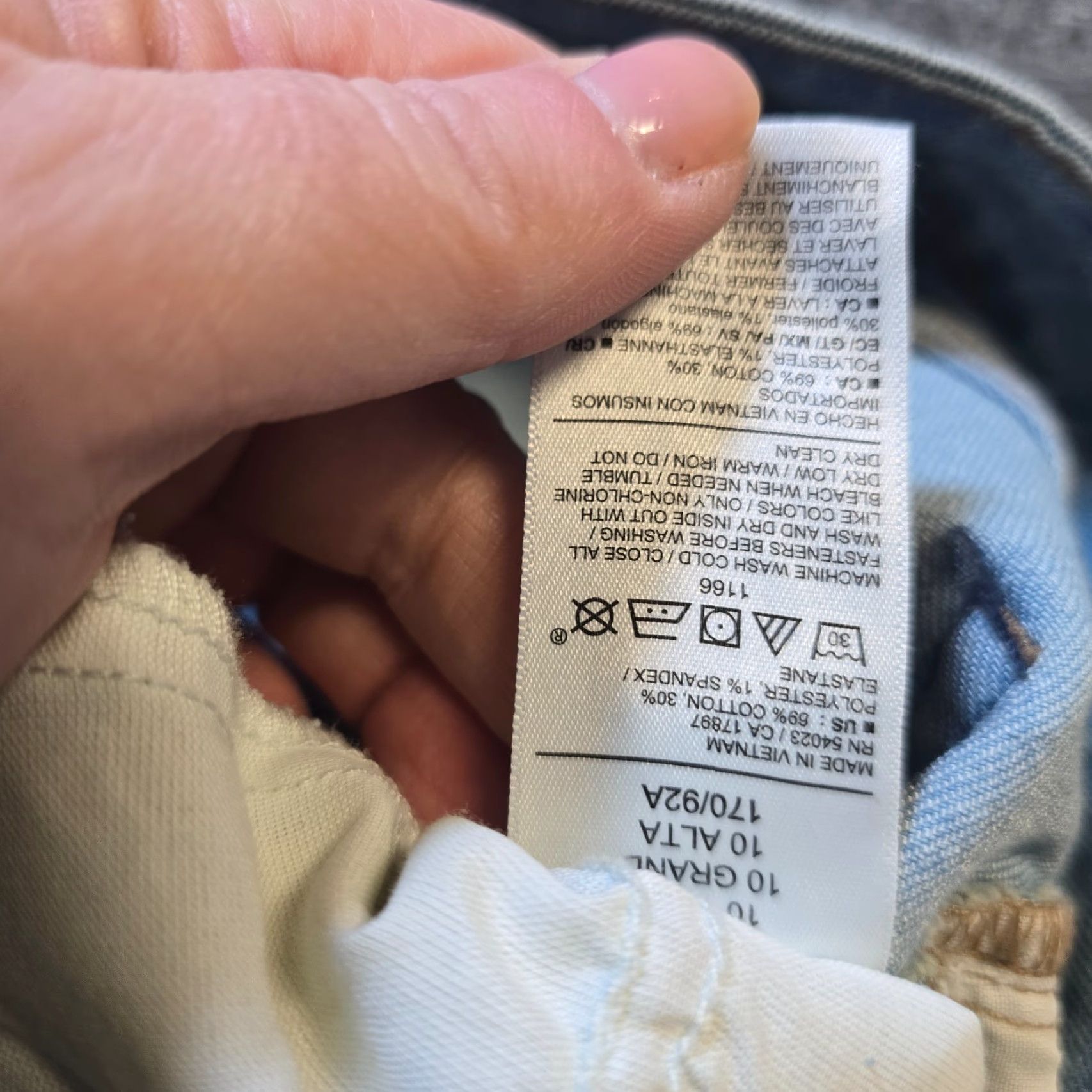Old Navy Old Navy Jeans Womens 10 Tall Blue Wow Loose High Rise Straight Baggy Capsule 90s Womens Jeans Straight Baggy Blue Tall 33in Inseam Size 32" / US 10 / IT 46 - 6 Thumbnail