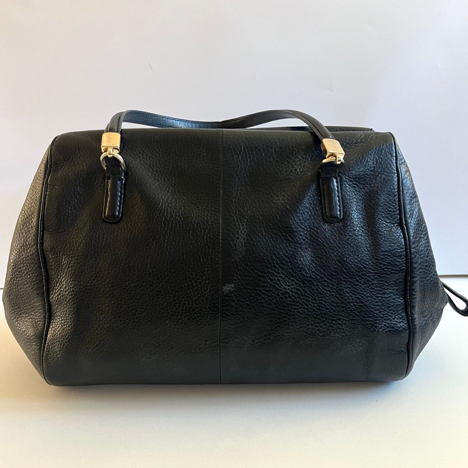 Coach COACH Madison Black Soft Leather, Madeline East West Satchel Size ONE SIZE - 8 Thumbnail