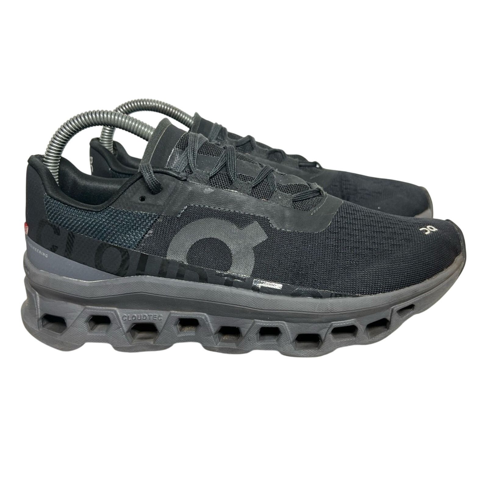 On On Cloud Monster Black Magnet Women's Running Shoe SIZE 8 Size US 8 / IT 38 - 4 Thumbnail