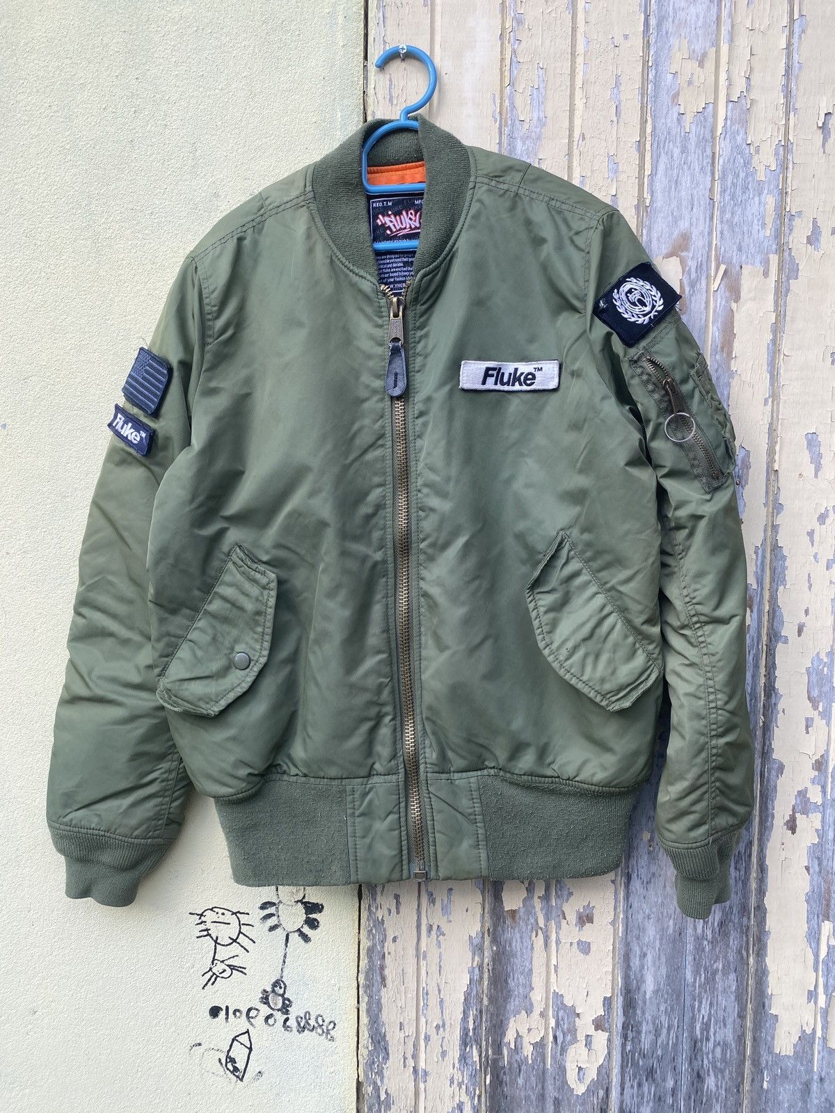Buzz Rickson's × Vintage Vintage fluks air force bomber jacket Size US M / EU 48-50 / 2 - 1 Thumbnail