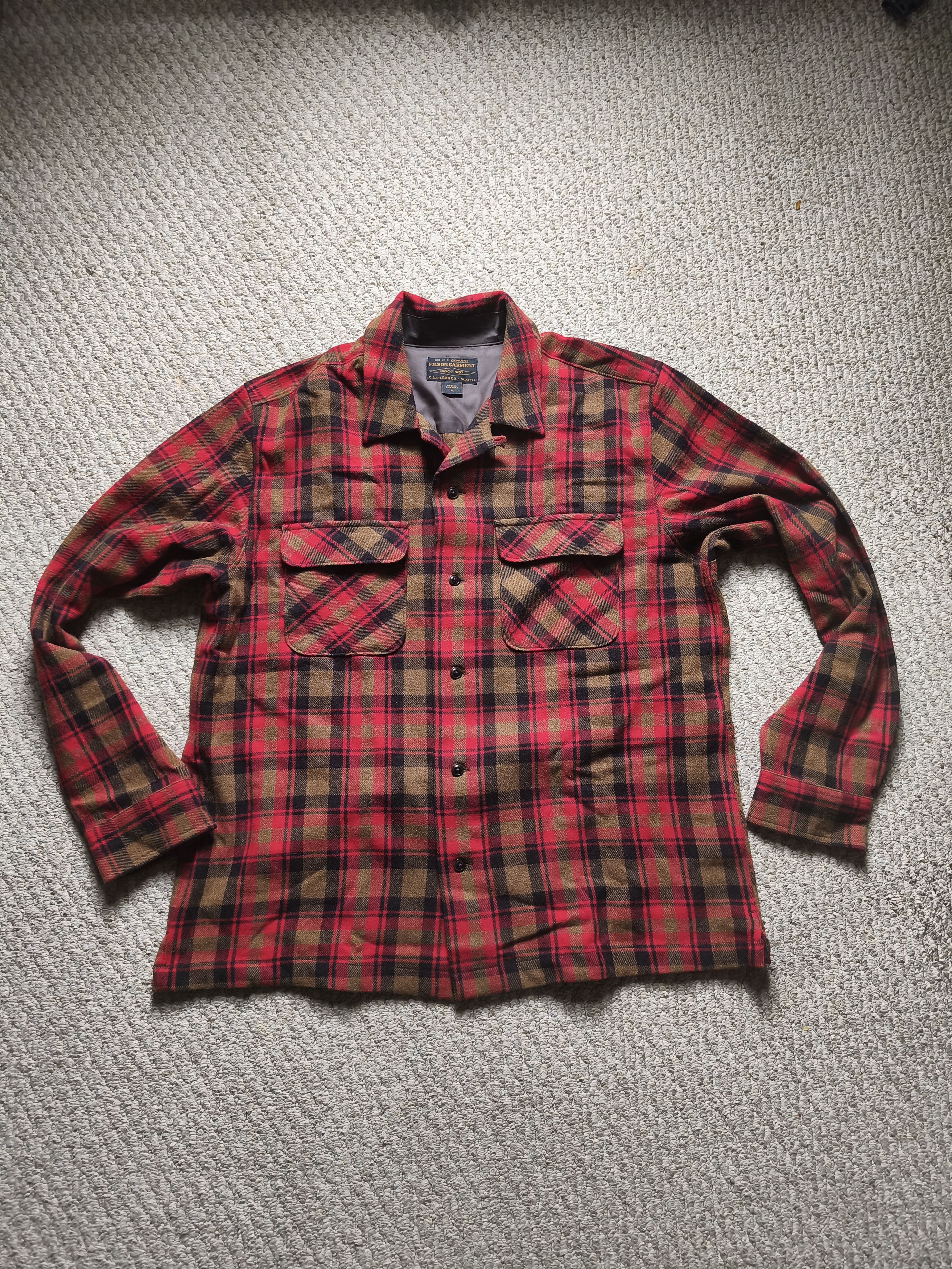 Filson Buckner Wool camp shirt Size US M / EU 48-50 / 2 - 1 Thumbnail