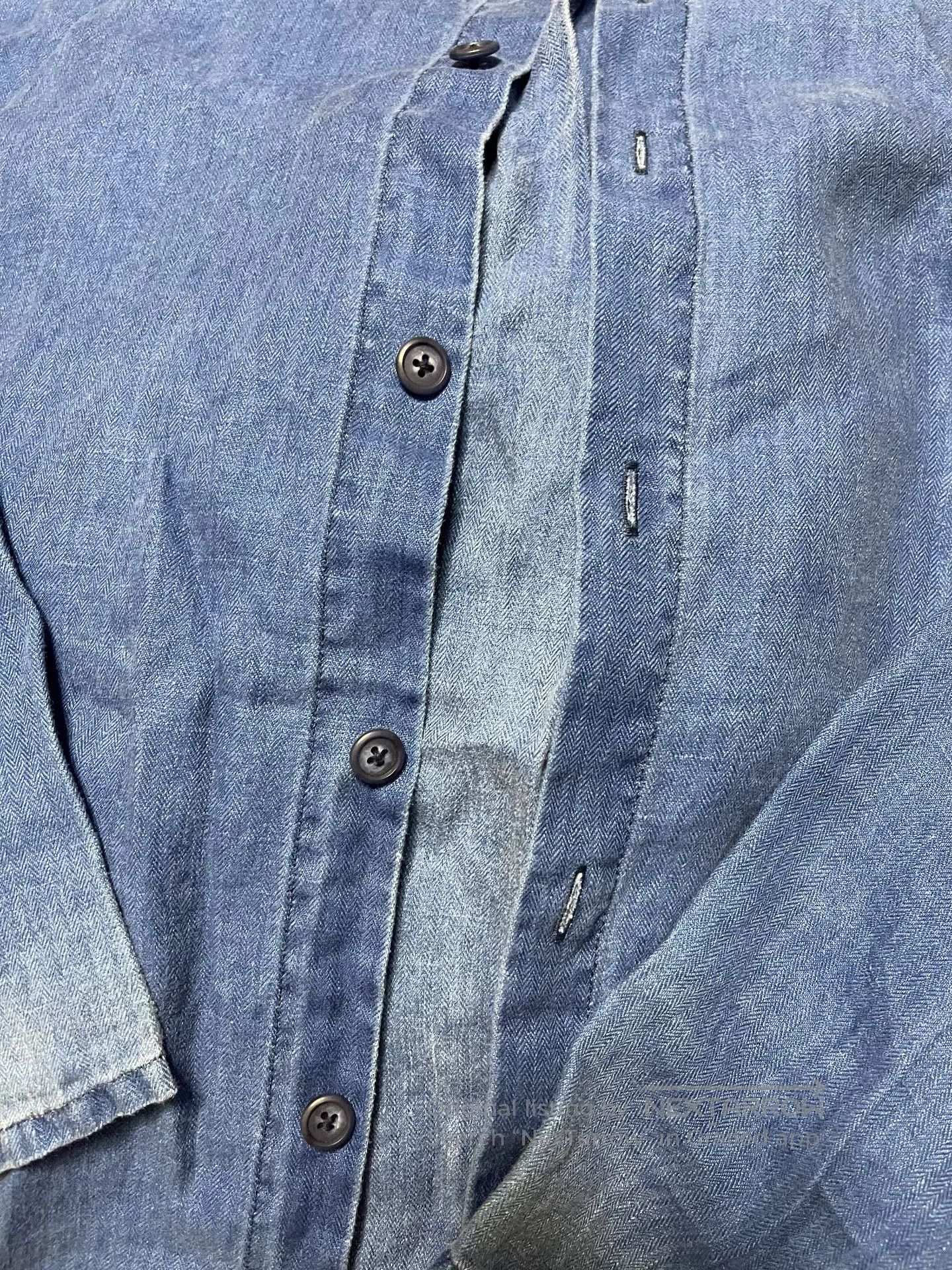 Porter Classic Porter classic indigo linen shirt. Size US M / EU 48-50 / 2 - 4 Thumbnail