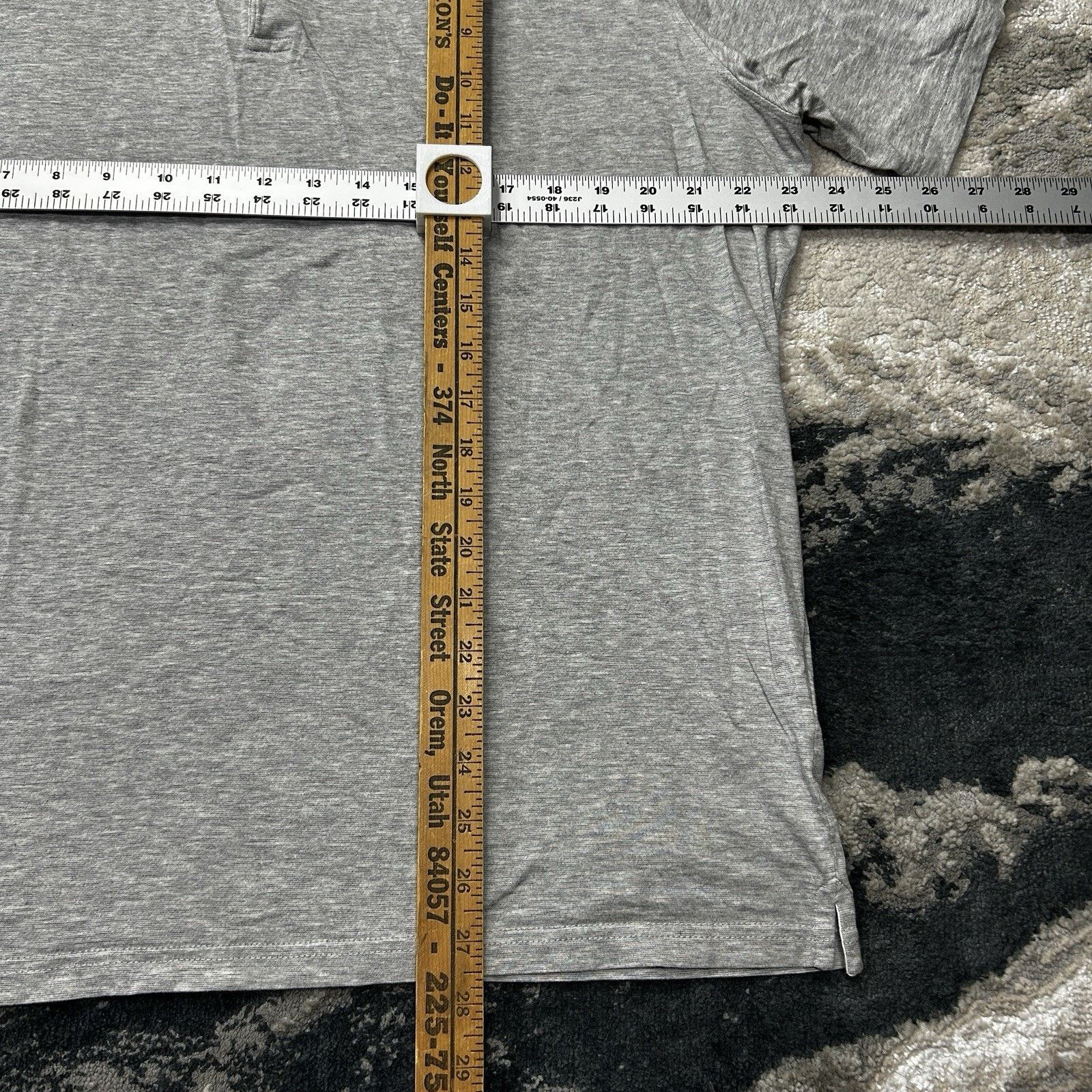 Peter Millar Peter Millar Crown Soft Golf Polo Shirt Men XL Gray Heather Size US XL / EU 56 / 4 - 5 Thumbnail