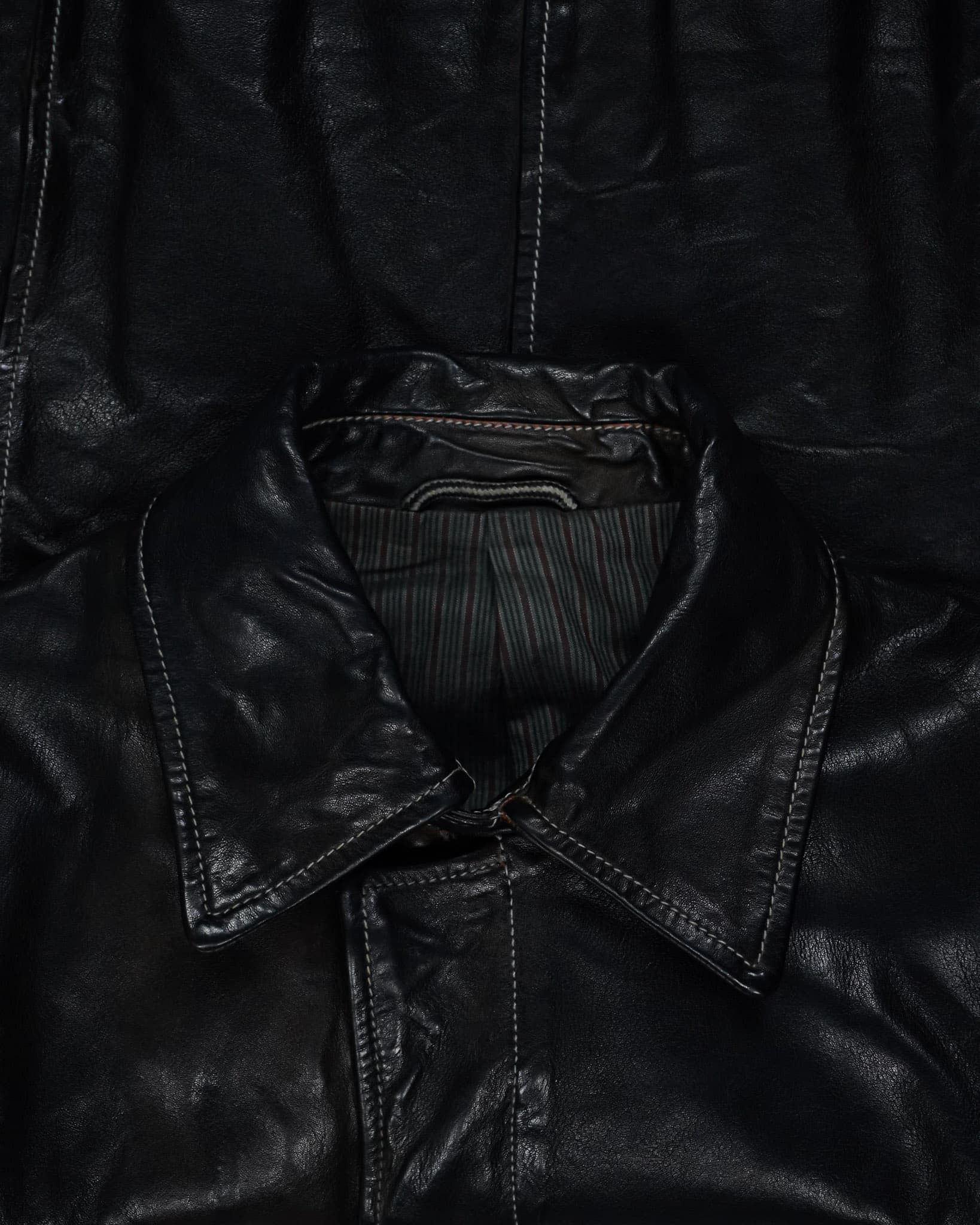 Carol Christian Poell Carol Christian Poell Scarstitch Leather Jacket - FW05 Size US S / EU 44-46 / 1 - 4 Thumbnail