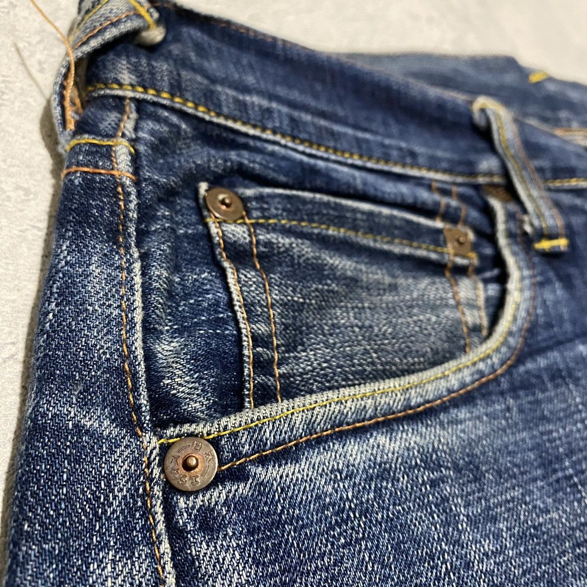Evisu Vintage Evisu Red Seagulls Monogram Selvedge Denim Size US 33 - 9 Thumbnail