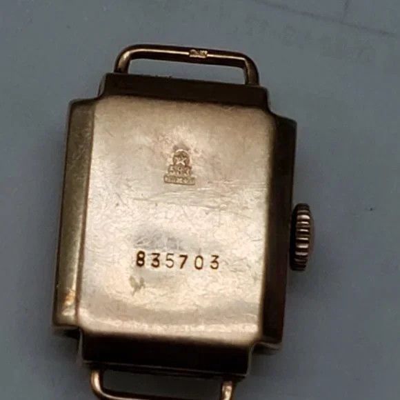 Other Antique Original Soviet 14K 583 Rose Gold Watch "ZARYA" USSR Size ONE SIZE - 4 Thumbnail
