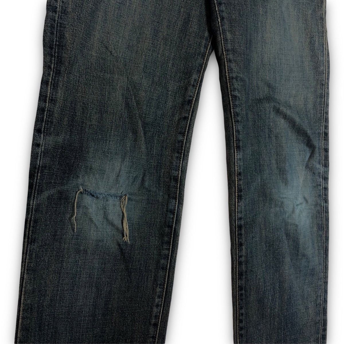 Wrangler Vintage Wrangler Distressed Denim Jeans Size US 31 - 5 Thumbnail