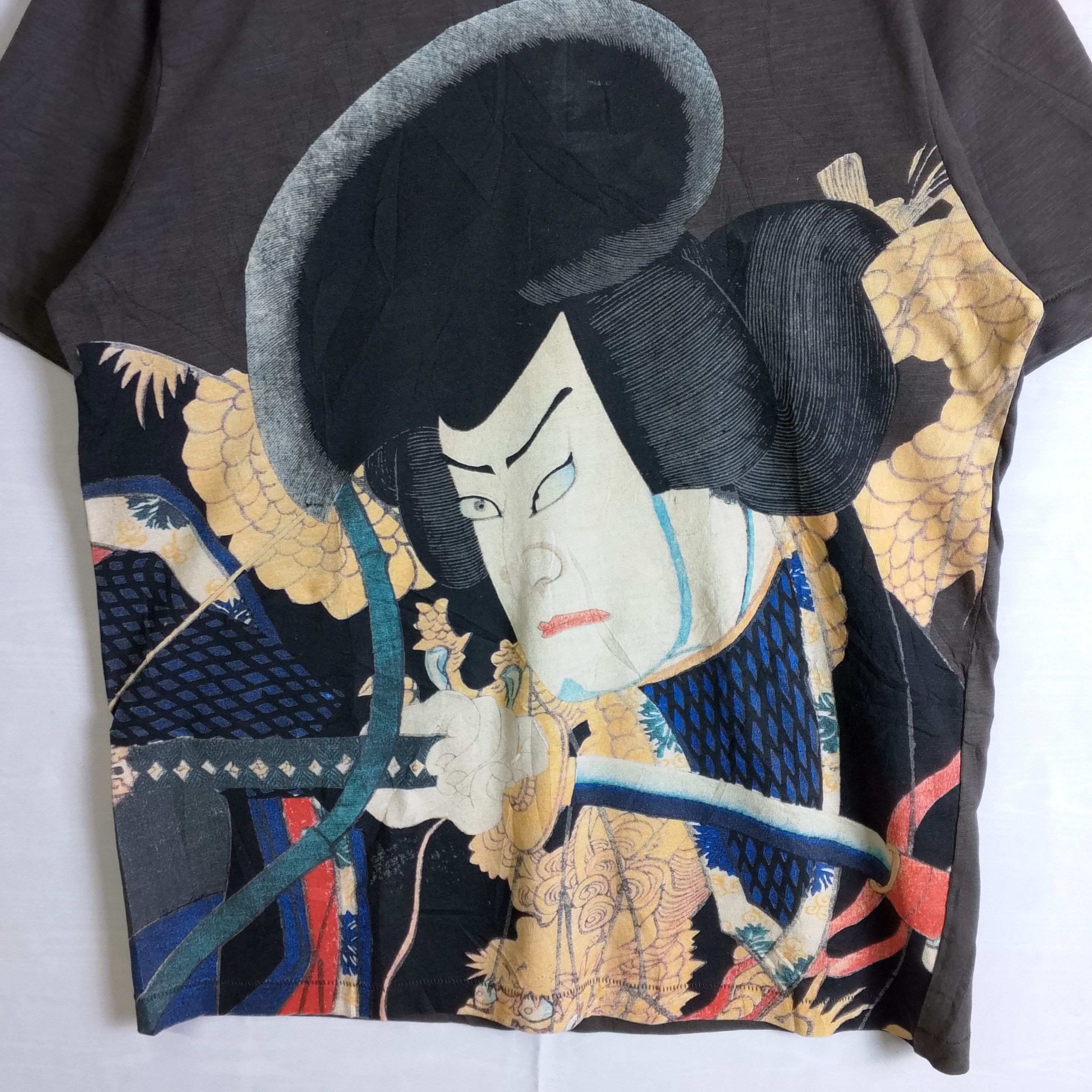 Japanese Brand Japan Fine Art Samurai Geisha Tee Size US L / EU 52-54 / 3 - 3 Thumbnail
