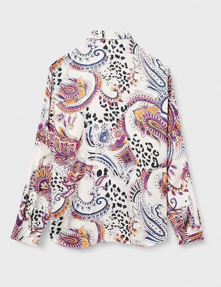 Just Cavalli !DS! AW22 Just Cavalli Paisley Viscose Shirt Size US S / EU 44-46 / 1 - 3 Thumbnail