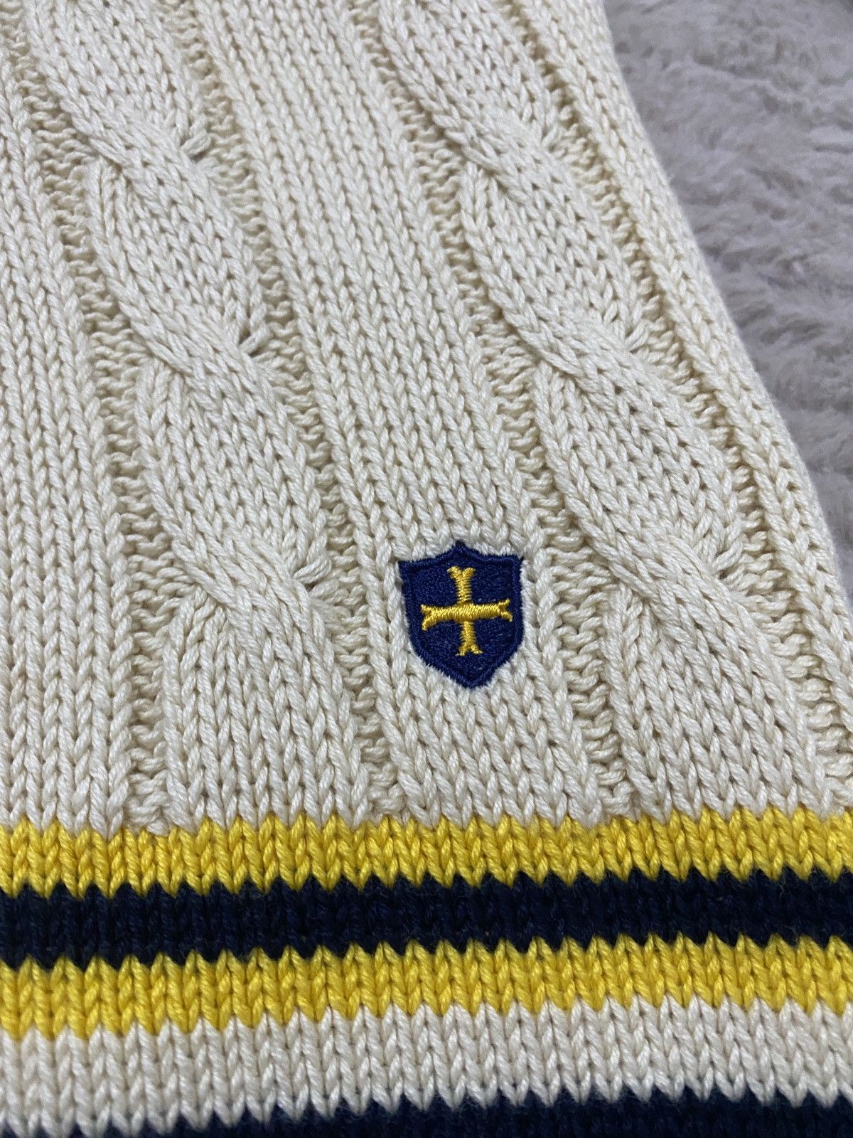 Vintage Lions rampant england beautiful rare cable long Knitwear Size US XL / EU 56 / 4 - 7 Thumbnail