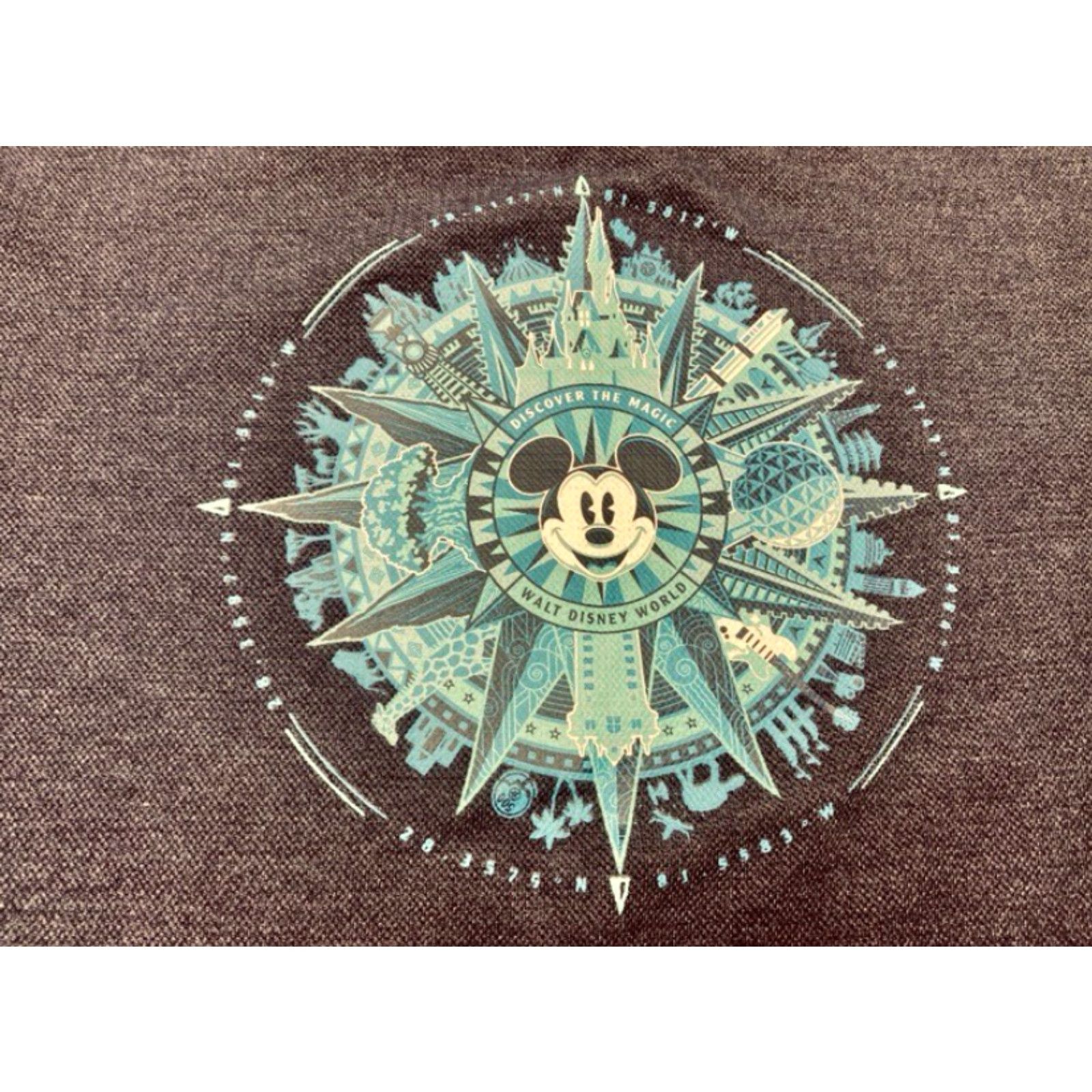 Disney Disney World Blue Discover the Magic Sweatshirt Mens XXL Compass Mickey Mouse Size US XXL / EU 58 / 5 - 4 Thumbnail