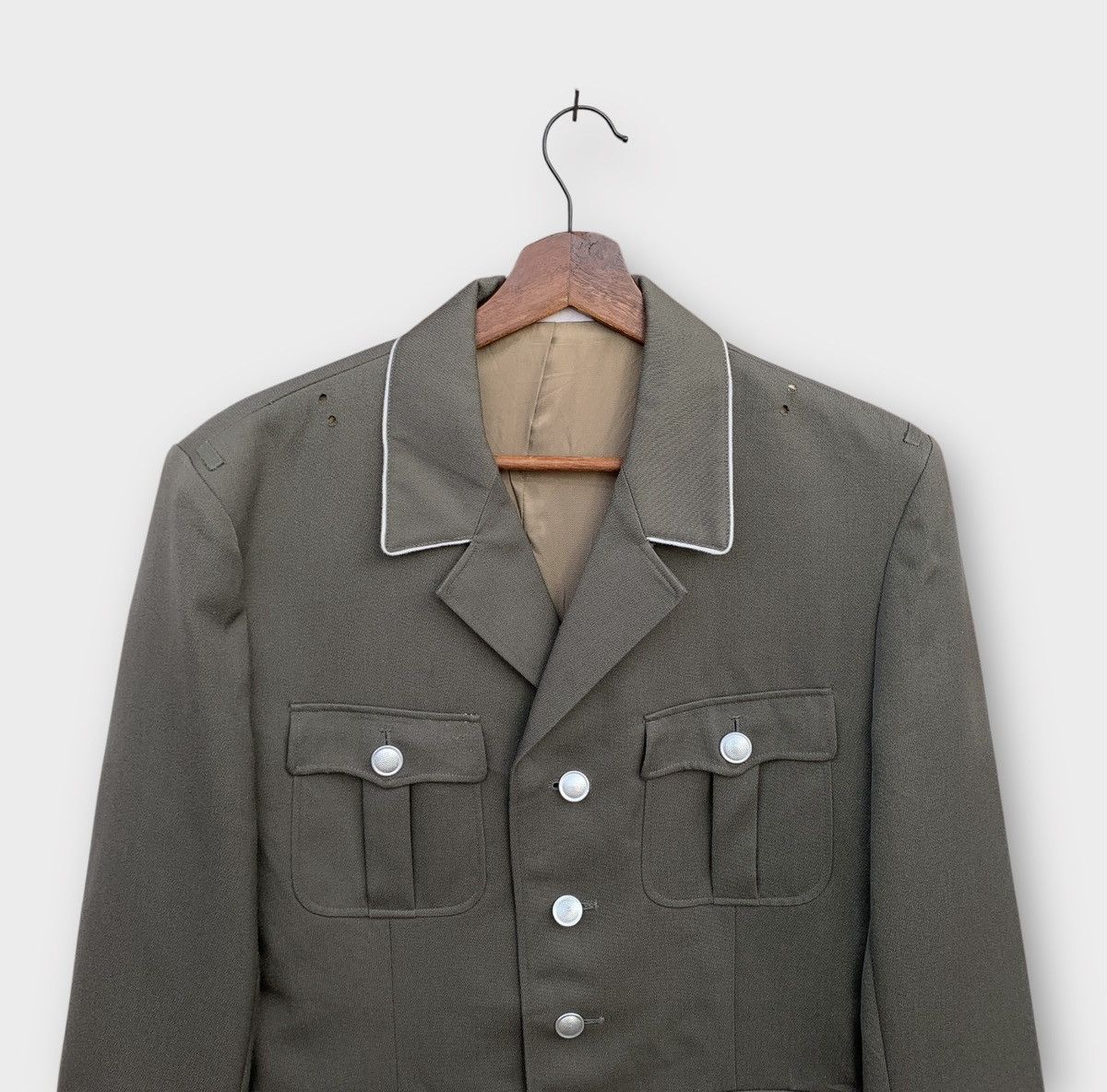 Vintage Vintage 1960s EAST German Uniform Military SG 48 Jacket Size US M / EU 48-50 / 2 - 5 Thumbnail