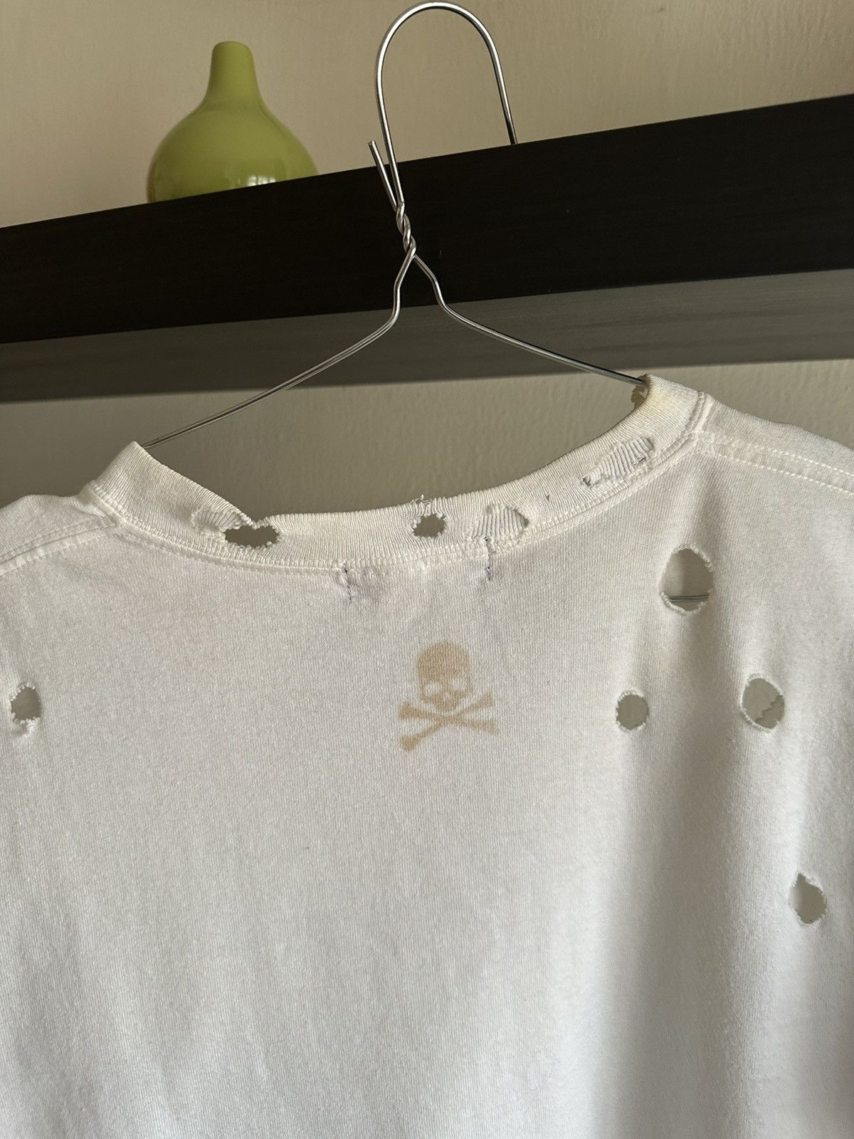 Mastermind Japan Mastermind Japan Love & Peace Thrashed Tshirt Size US S / EU 44-46 / 1 - 11 Thumbnail