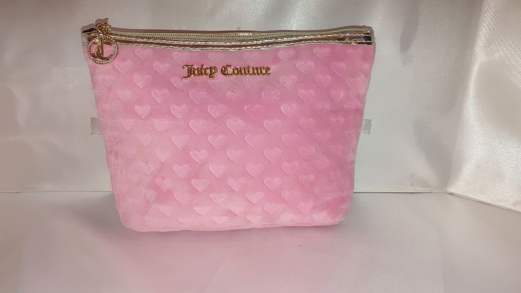 Juicy Couture Juicy Couture Velvet Embossed Cosmetic Bag Size ONE SIZE - 2 Thumbnail