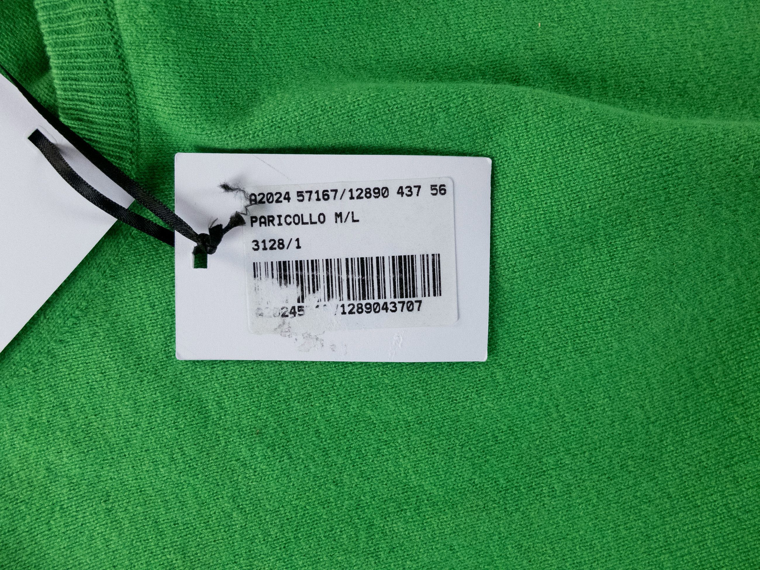 Gran Sasso GRAN SASSO green crewneck wool cashmere sweater Size 3XL Size US XXL / EU 58 / 5 - 4 Thumbnail