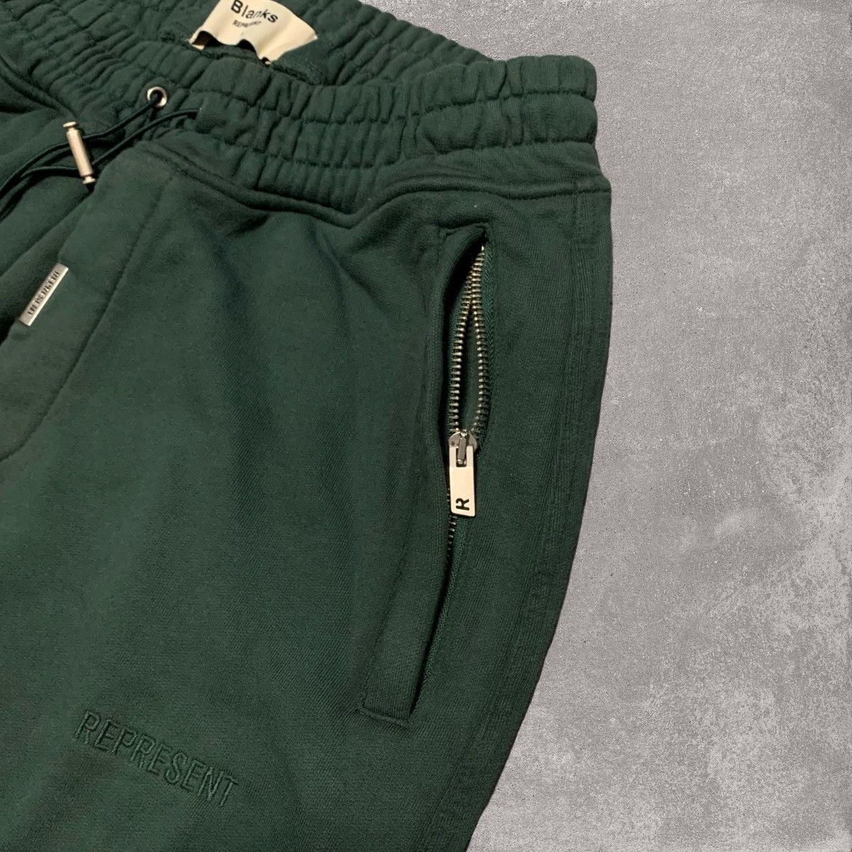 Represent Clo. Represent Small Blanks Jogger Sweatpants Bottoms Green Size US 30 / EU 46 - 3 Thumbnail