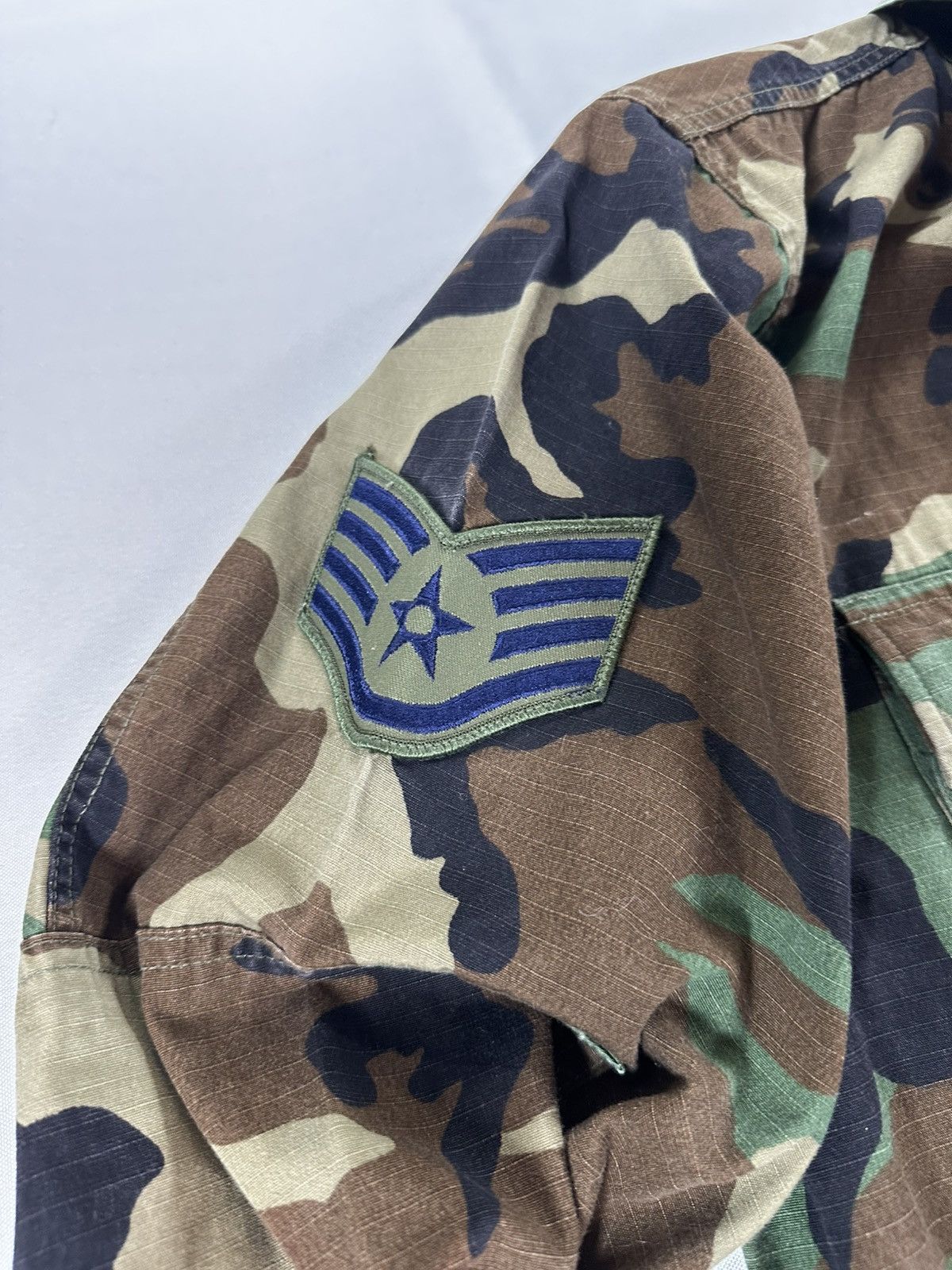 Other Vintage U.S. Military Woodland Camo Ripstop Field Jacket Size US M / EU 48-50 / 2 - 6 Thumbnail