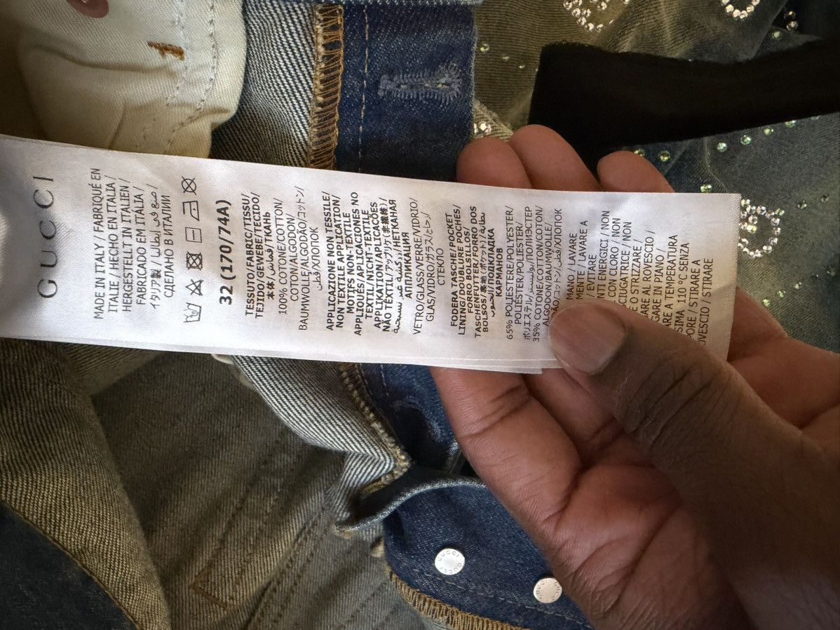 Gucci Gucci Interlocking G Frayed Edge Jeans Size US 32 / EU 48 - 5 Thumbnail