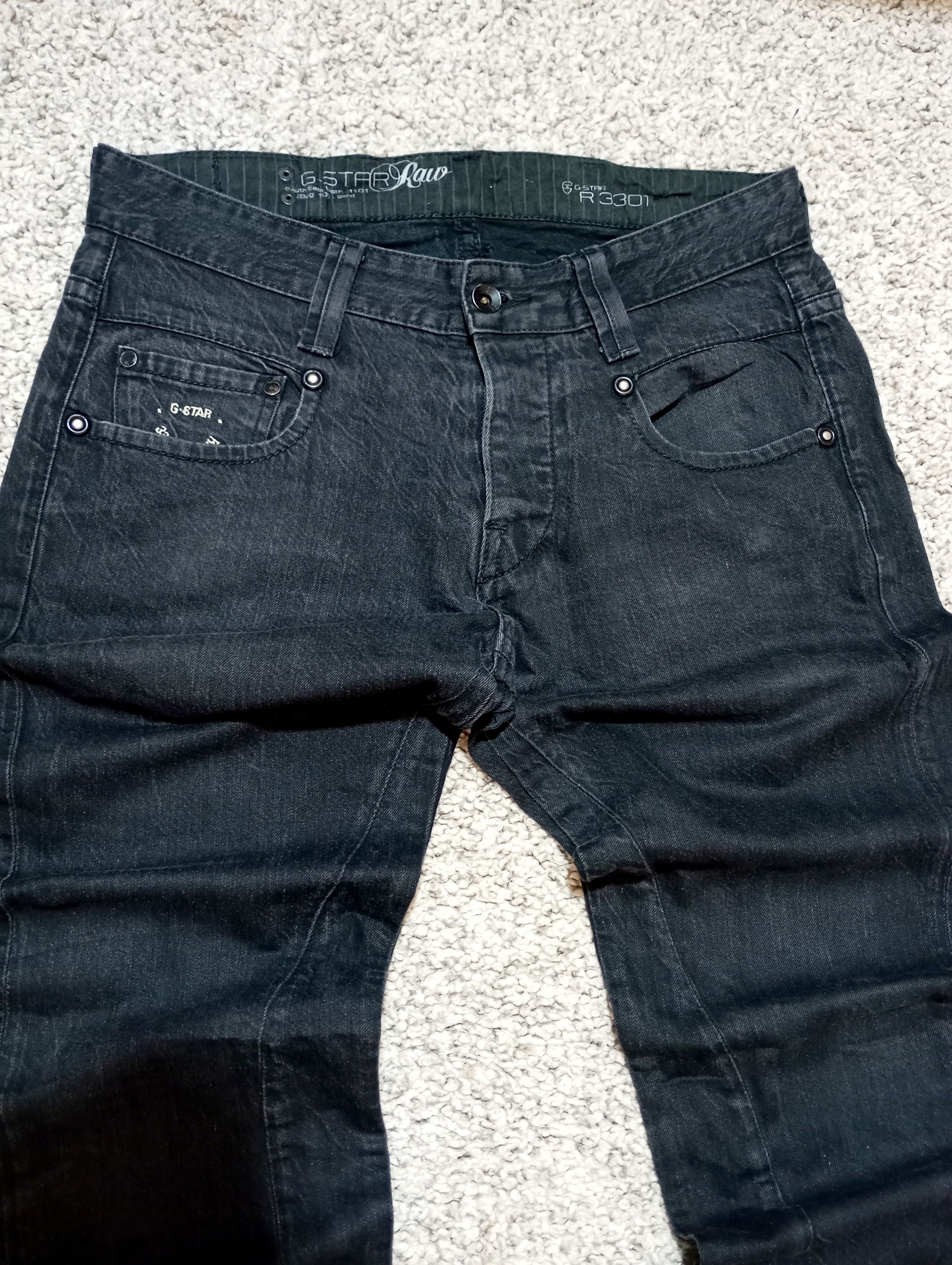 G-Star G-Star Raw 3301 Radar Narrow Midnight Denim Pants Jeans Size US 32 / EU 48 - 6 Thumbnail