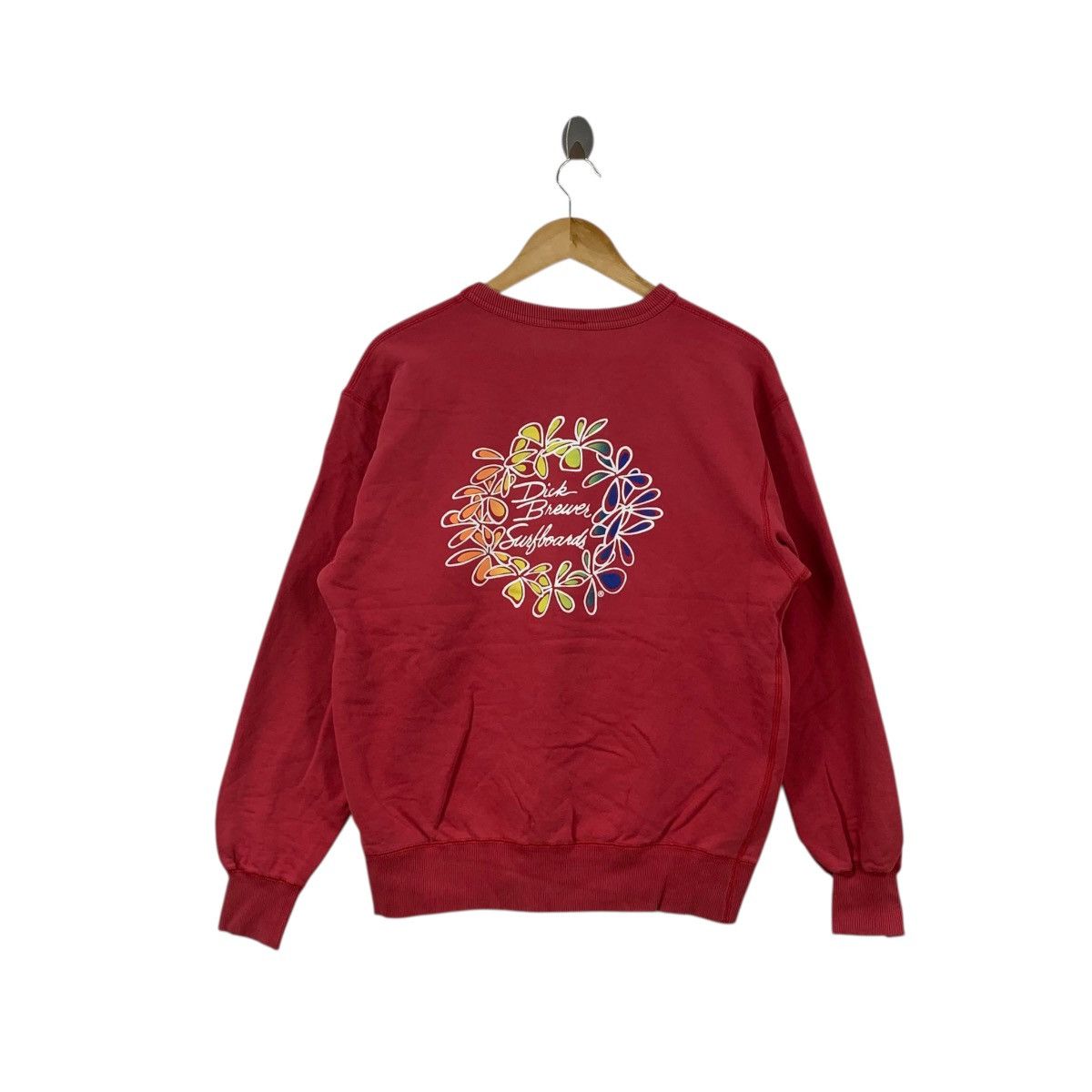Vintage Vintage DICK BREWER SURFWEAR Hawaii Surf Sweatshirt Sweater Size US M / EU 48-50 / 2 - 1 Thumbnail