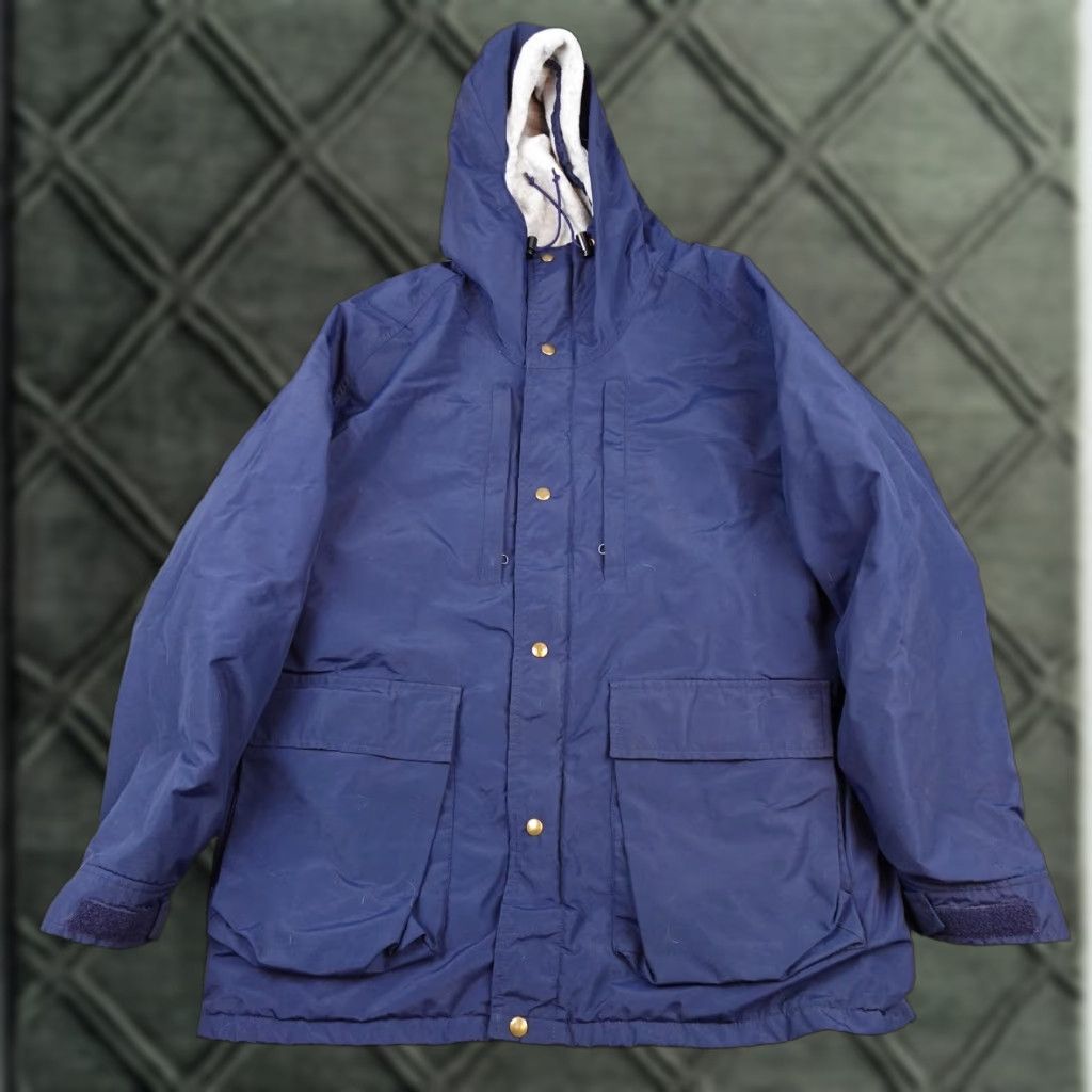 Abercrombie & Fitch VINTAGE Abercrombie & Fitch Jacket Mens XL Blue GORE-TEX Parka Made USA 90s Size US XL / EU 56 / 4 - 1 Thumbnail