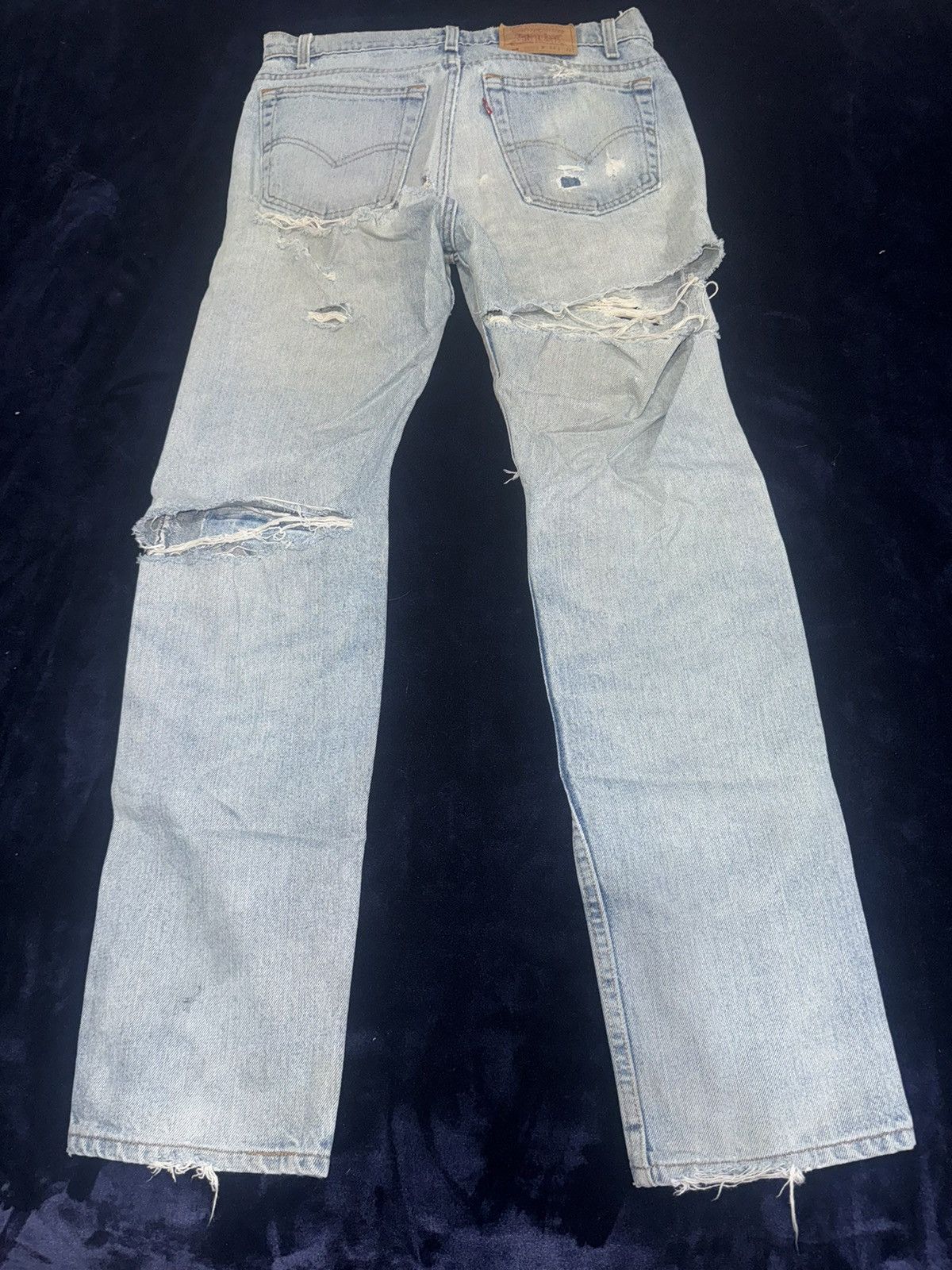 Levi's levis 505 straight leg and regular fit Size US 33 - 6 Thumbnail