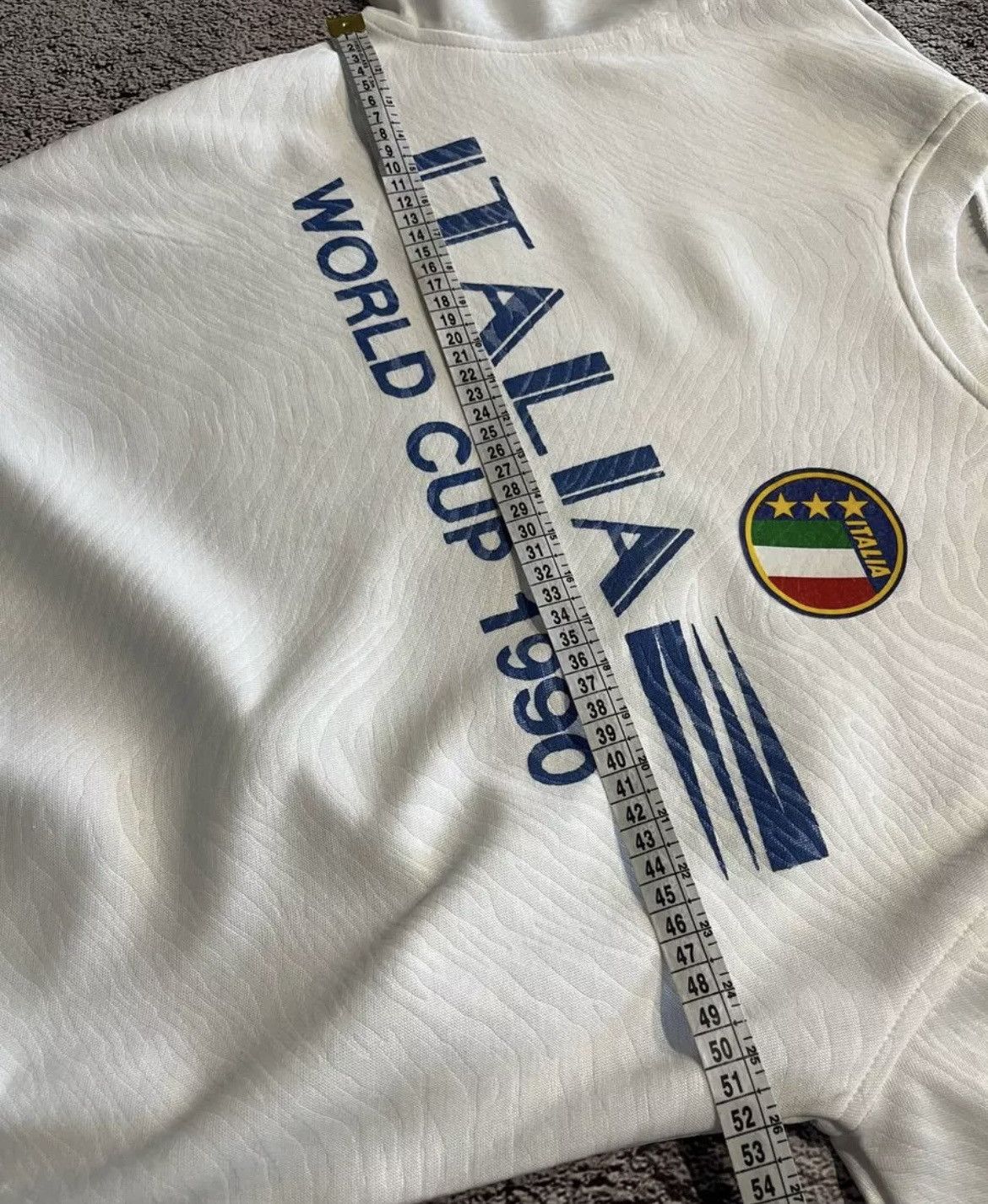 Vintage Vintage Italia World Cup 1990 Pullover Size 42 Size US XS / EU 42 / 0 - 11 Thumbnail