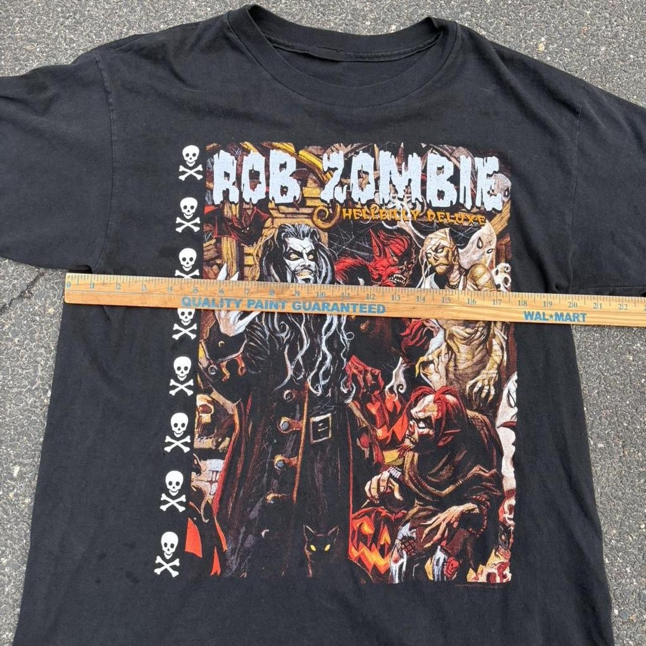 Anvil Vintage Rob Zombie Hellbilly Pentagram 1998 promo Size US L / EU 52-54 / 3 - 6 Thumbnail