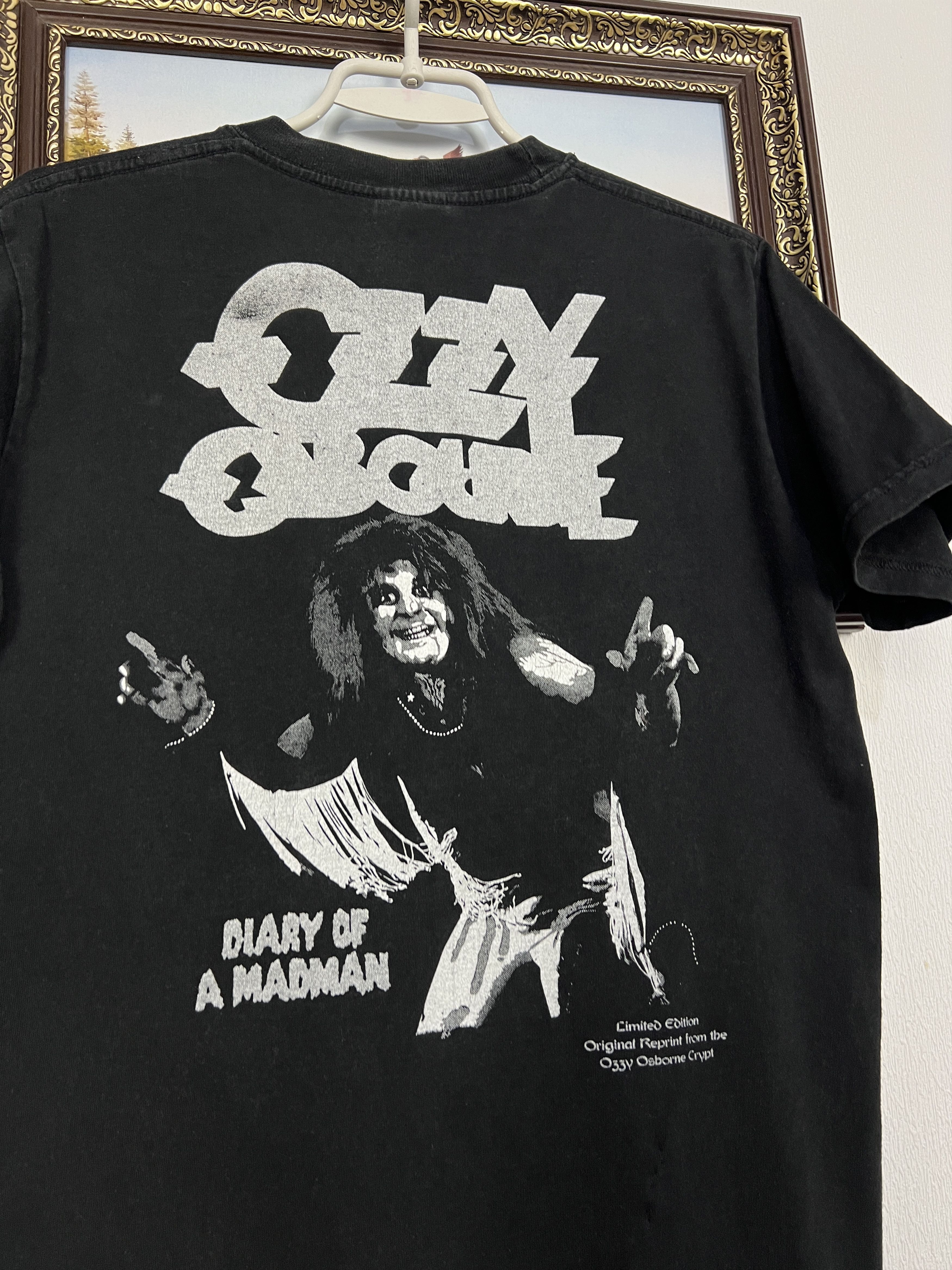 Vintage Vintage Ozzy Ozbourne Diary of Madman Rock Tee Shirt Sabbath Size US S / EU 44-46 / 1 - 7 Thumbnail