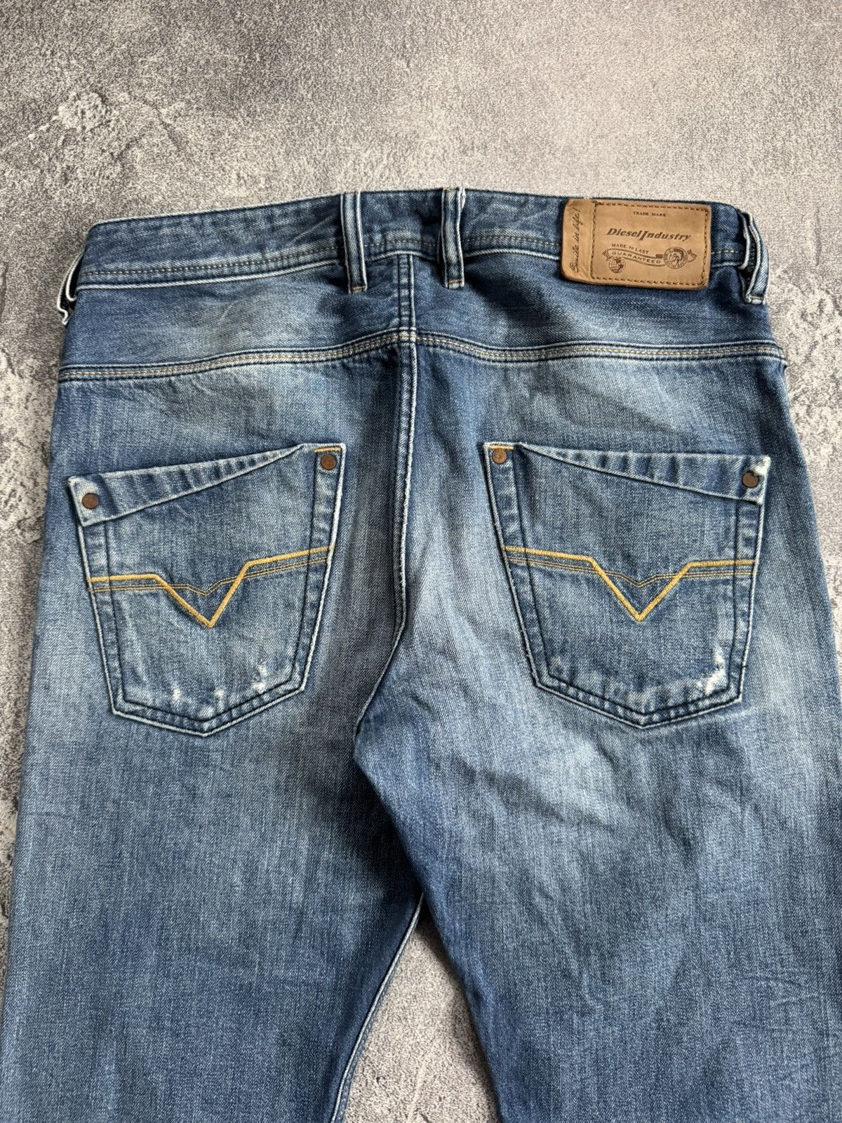 Diesel Diesel 29/32 Krooley distressed denim pants jeans trousers Size US 29 - 3 Thumbnail
