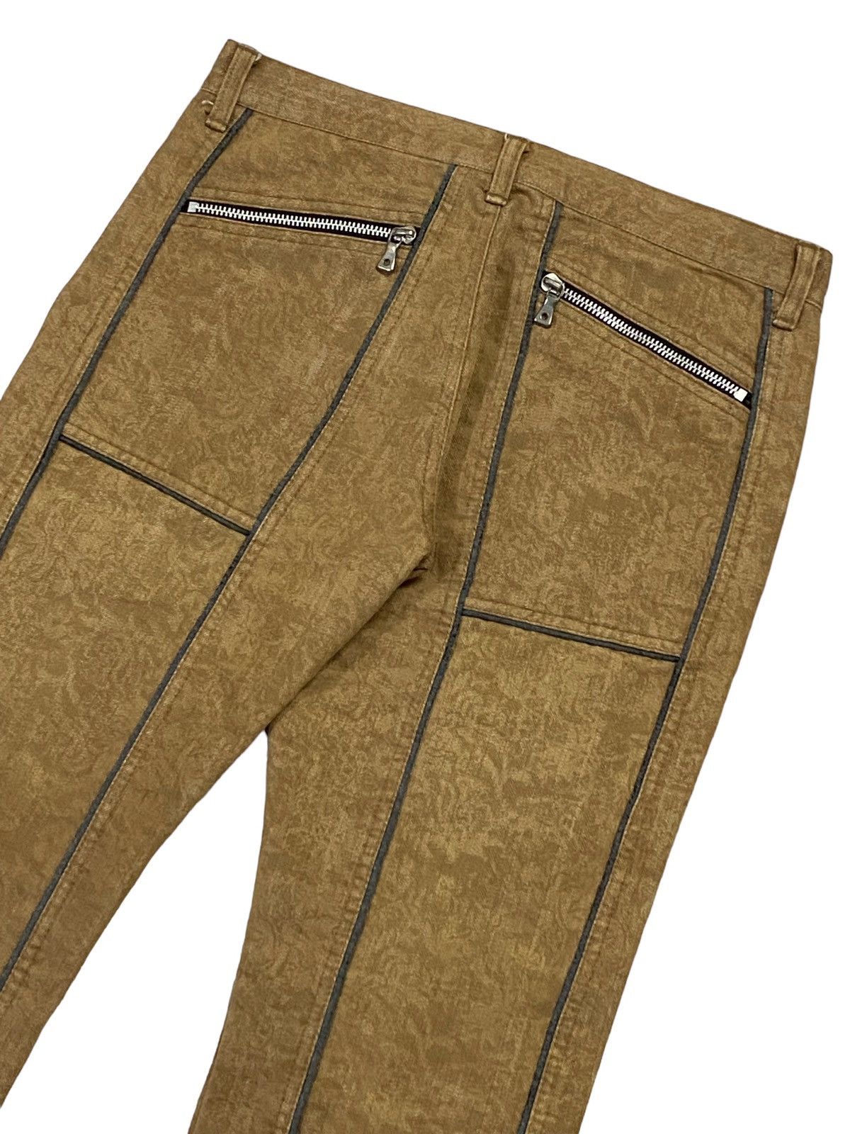 semanticdesign Vintage SemanticDesign Flowers Printed Flare Jeans Size 30" / US 8 / IT 44 - 18 Thumbnail