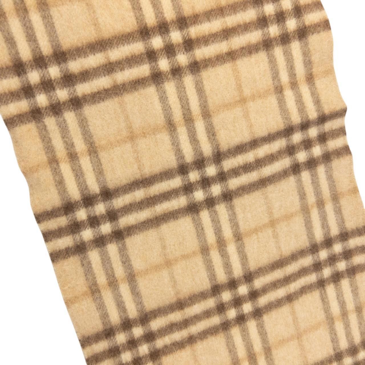 Burberry Vintage Burberry Nova Check Tassel Scarf Size ONE SIZE - 5 Thumbnail