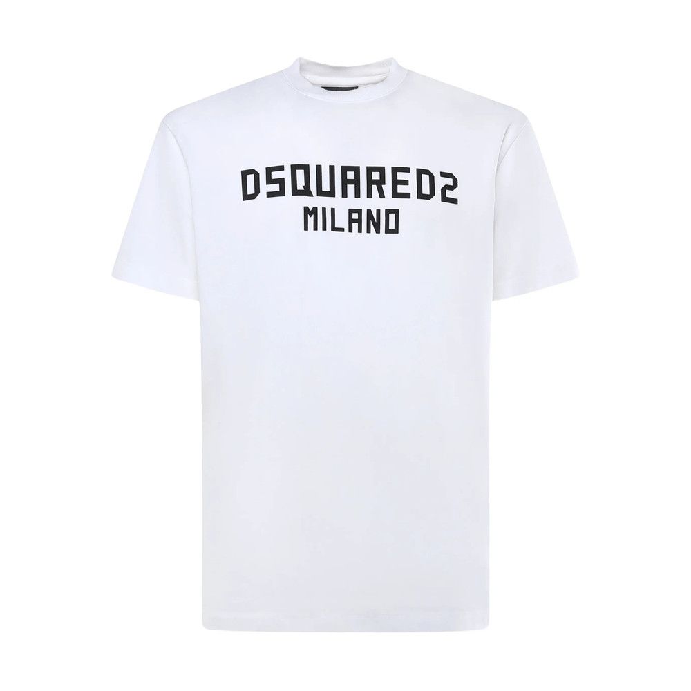 Dsquared2 Dsquared2 WHITE T-Shirts & Vests - T-Shirts Size US XL / EU 56 / 4 - 1 Thumbnail