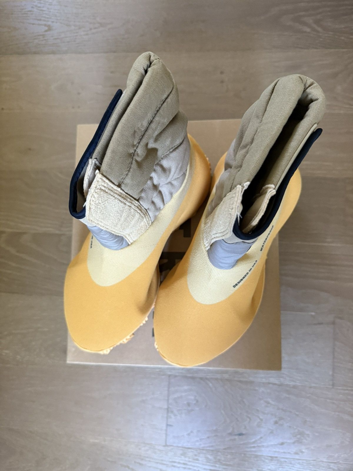 Yeezy New Adidas Yeezy Knit Runner Boot Sulfur Size 9 Size US 9 / EU 42 - 4 Thumbnail