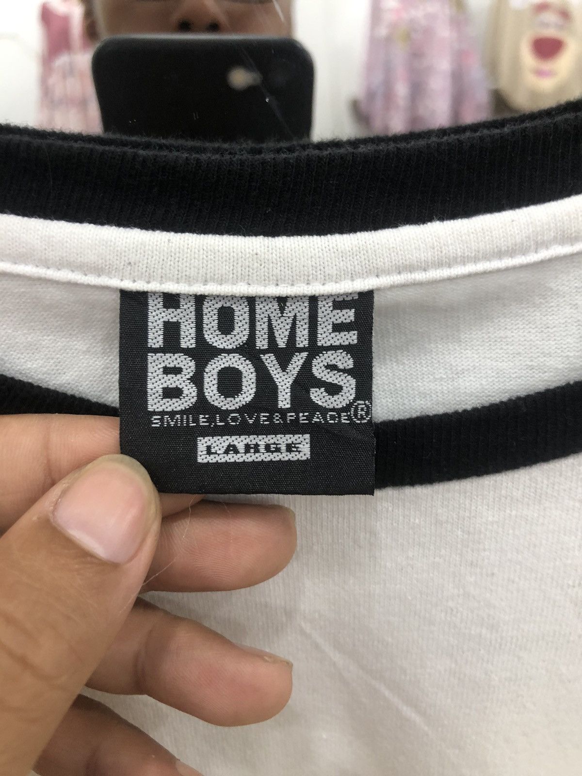 HOMME BOY CO. Home Boys Raglan Longsleeve Size US L / EU 52-54 / 3 - 2 Thumbnail