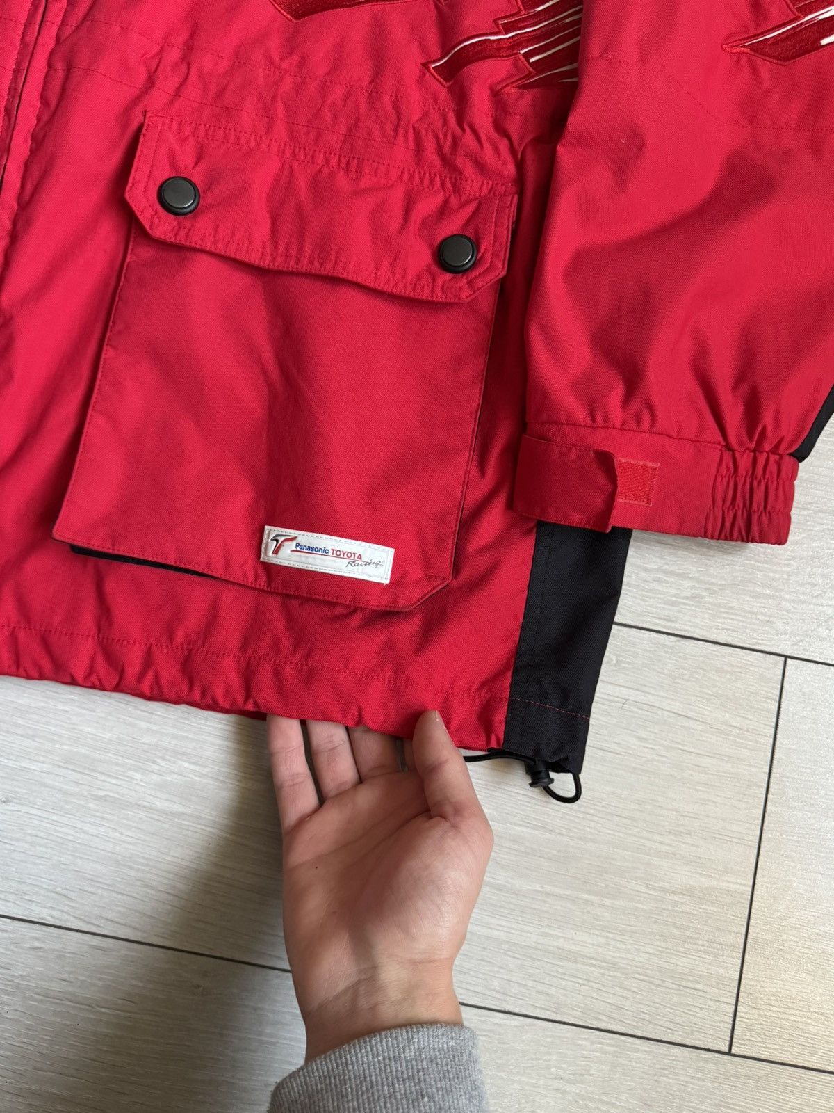 Vintage Vintage Toyota Panasonic Formula 1 Racing Jacket Size US XL / EU 56 / 4 - 10 Thumbnail