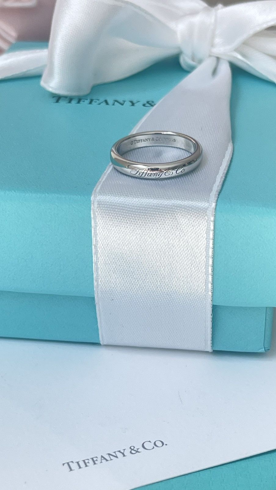 Tiffany & Co. Tiffany & Co. Lucida Notes Ring in Platinum size 4.5 US NEW Size ONE SIZE - 3 Thumbnail