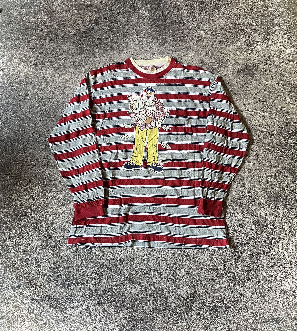 Hysteric Glamour × Japanese Brand Y2k Captain Santa ifsixwasnine Long Sleeve Size US L / EU 52-54 / 3 - 1 Thumbnail
