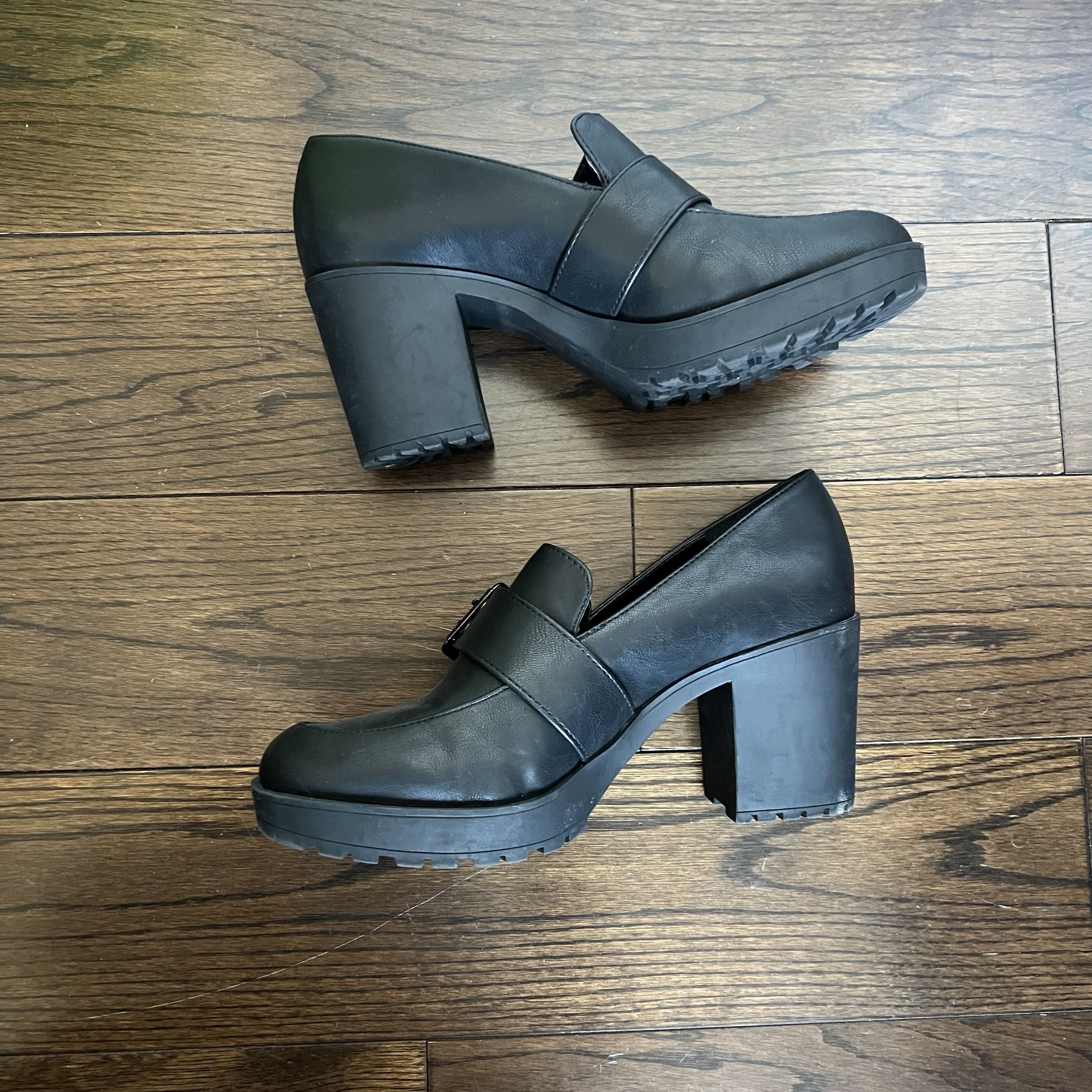 Marshall Artist black mary jane heels Size US 8 / IT 38 - 2 Thumbnail
