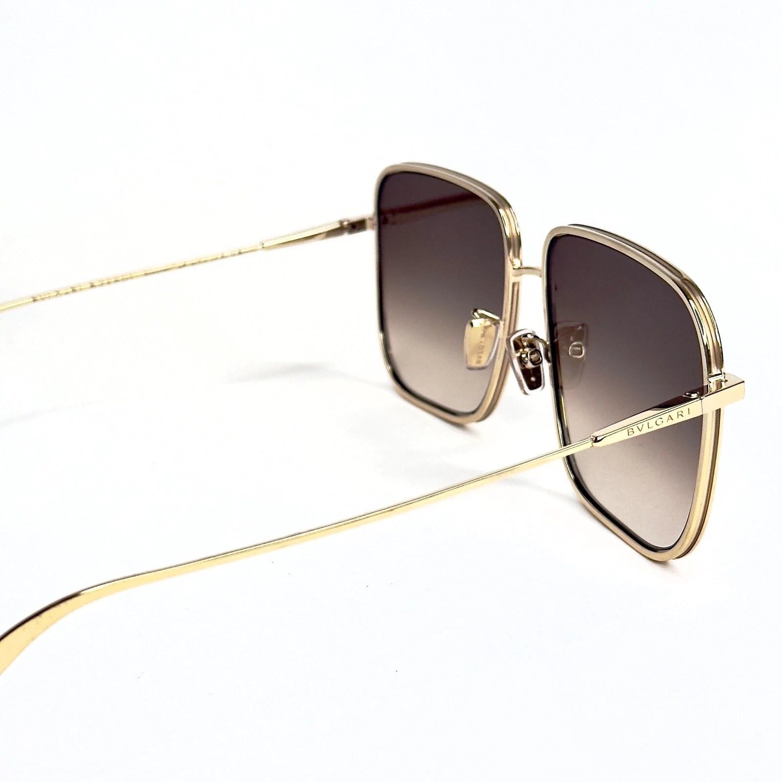 Bvlgari BVLGARI 40016 B.zero1 BV40016U Gold Brown Oversized 33F Size ONE SIZE - 5 Thumbnail